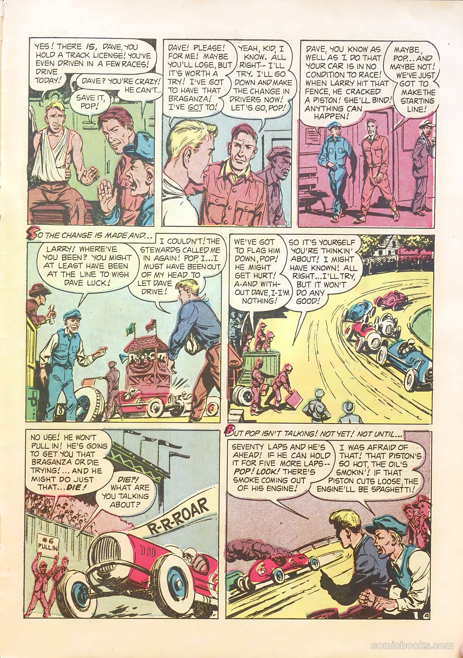 Hot Rod and Speedway Comics #5 (1953) — page 31 of 36