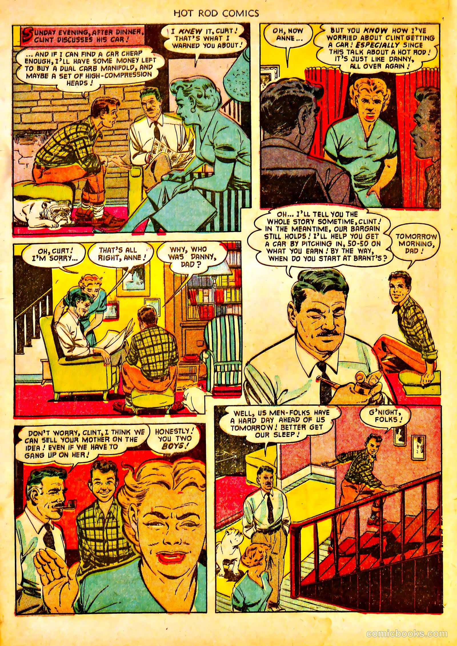 Hot Rod Comics #1 (1951) — page 5 of 35