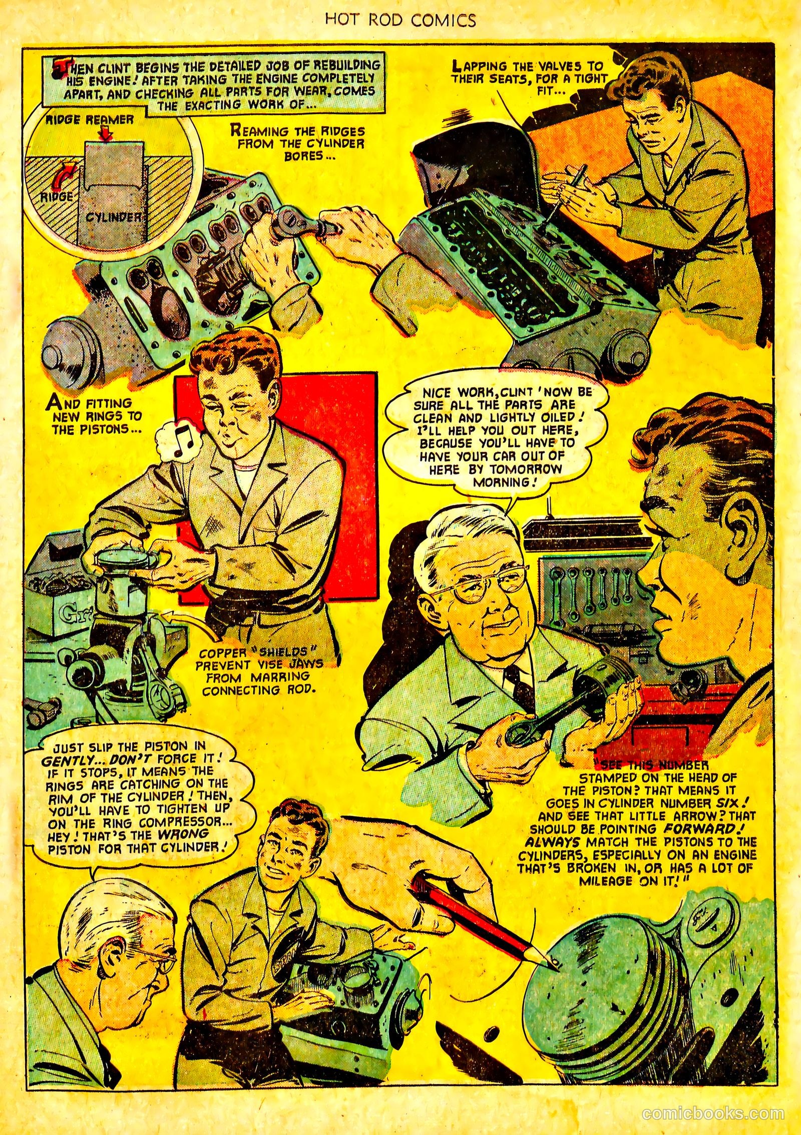 Hot Rod Comics #1 (1951) — page 11 of 35