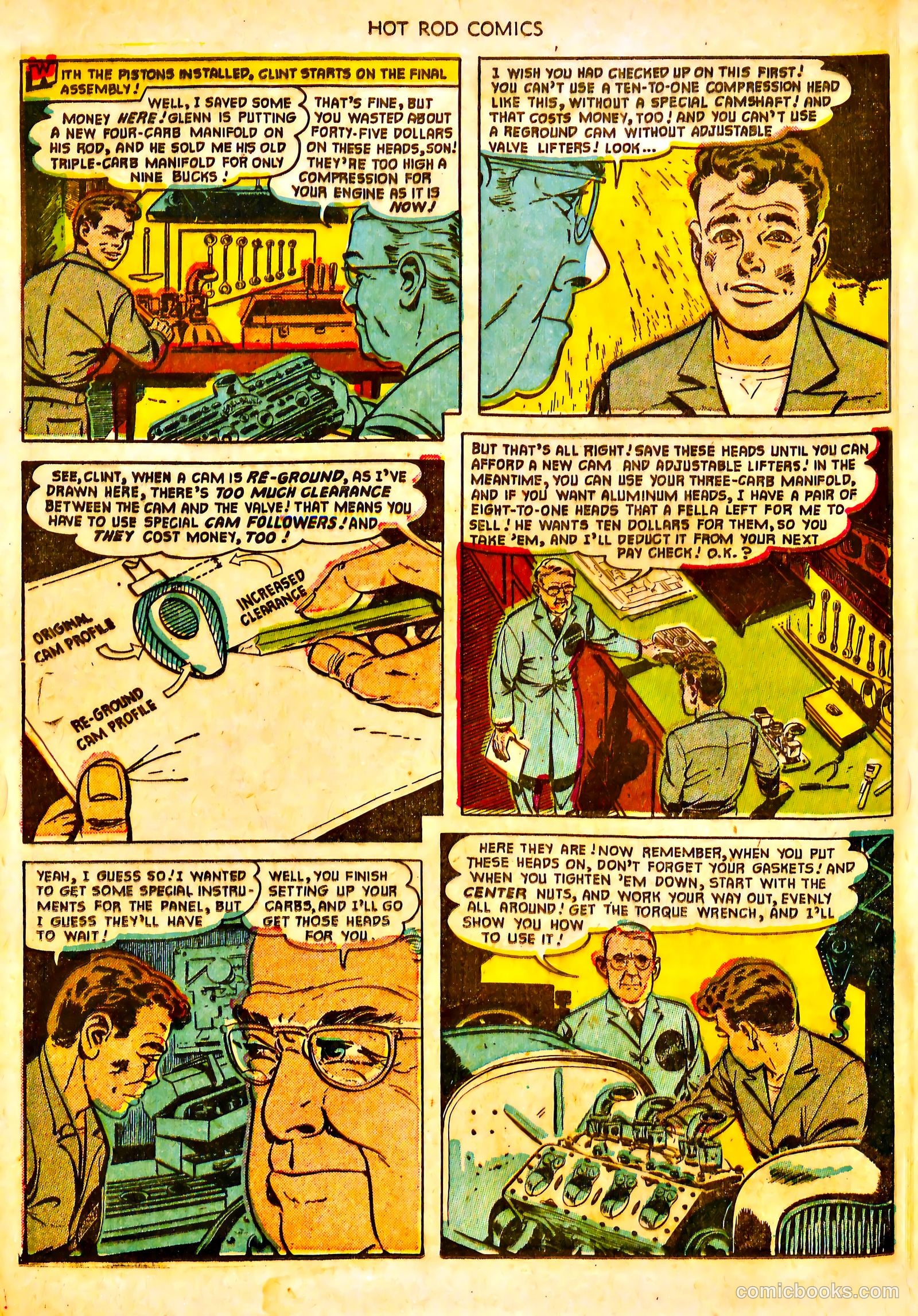 Hot Rod Comics #1 (1951) — page 12 of 35