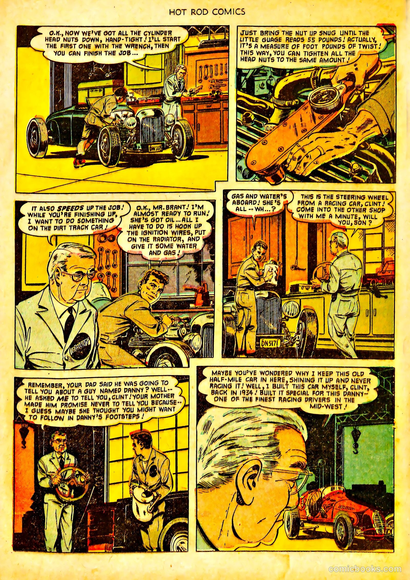 Hot Rod Comics #1 (1951) — page 13 of 35