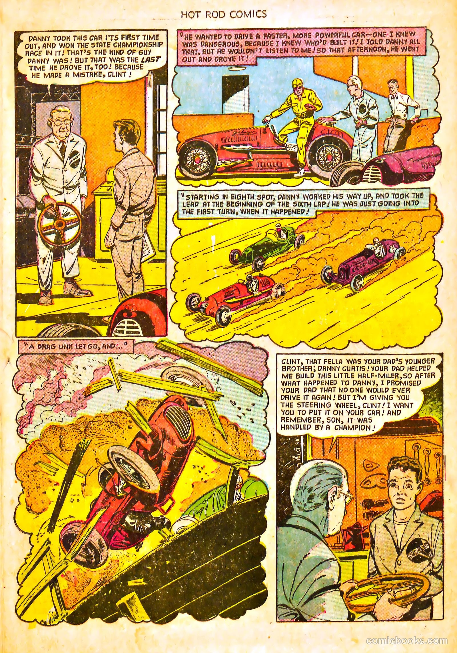 Hot Rod Comics #1 (1951) — page 14 of 35