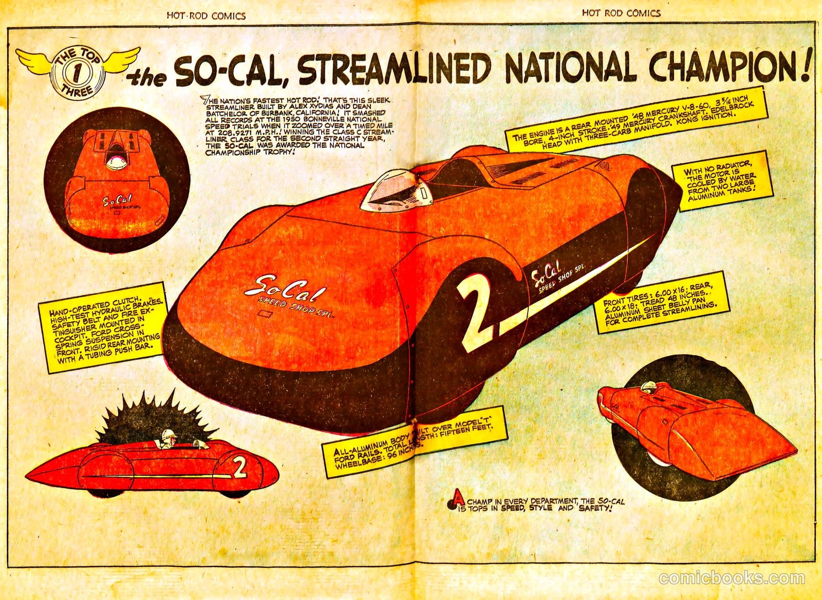 Hot Rod Comics #1 (1951) — page 18 of 35