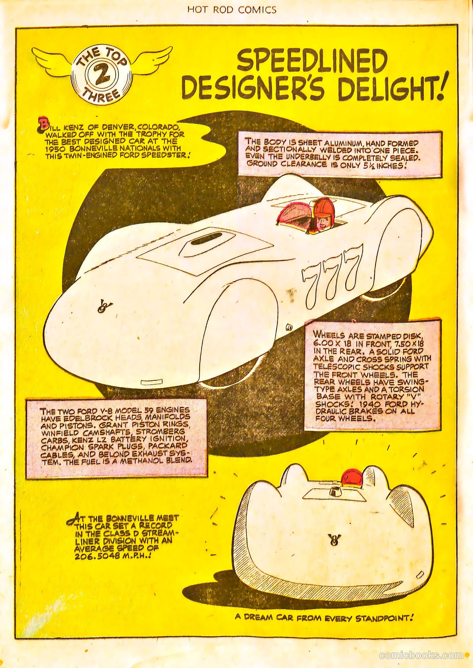 Hot Rod Comics #1 (1951) — page 19 of 35