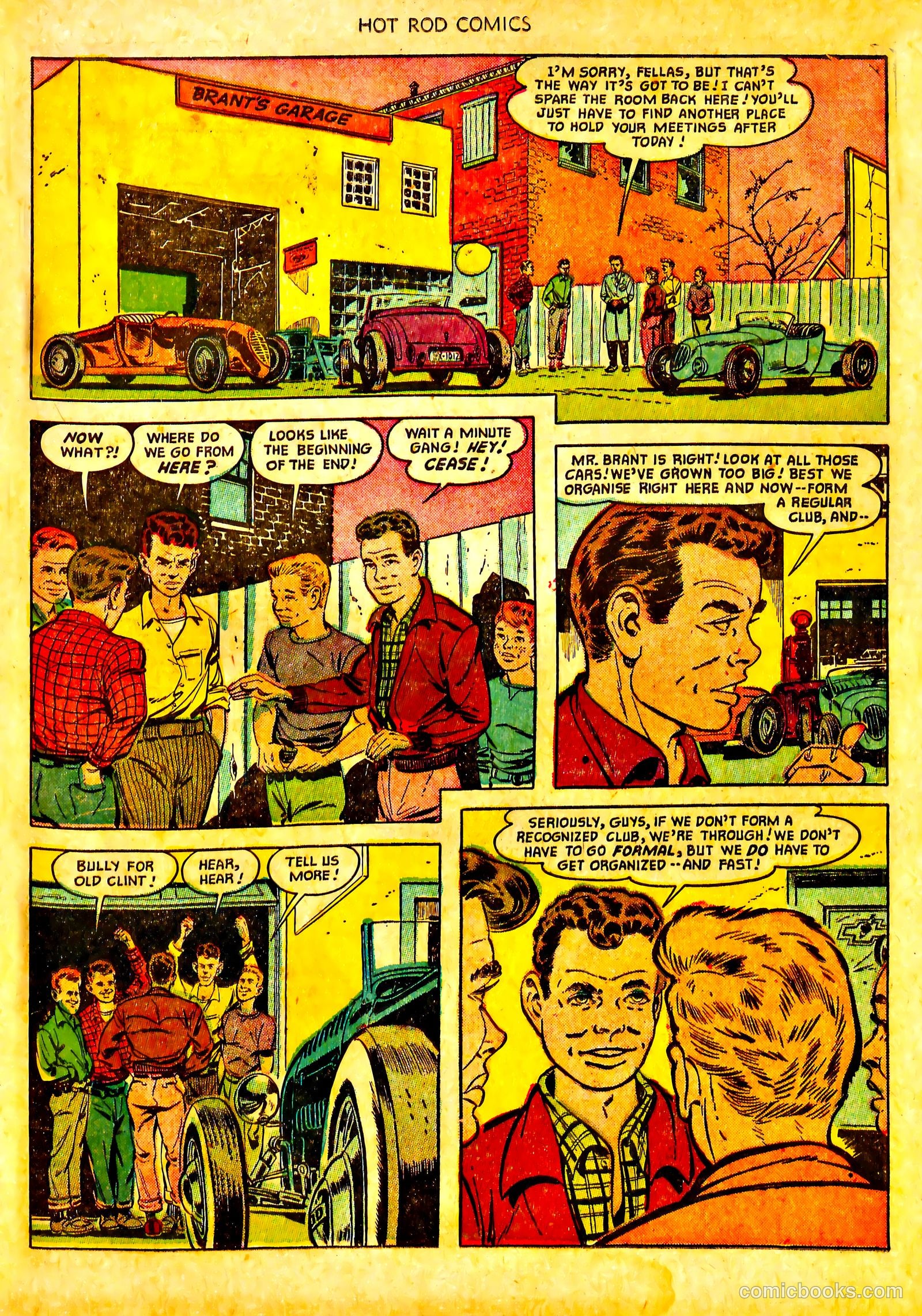 Hot Rod Comics #1 (1951) — page 22 of 35