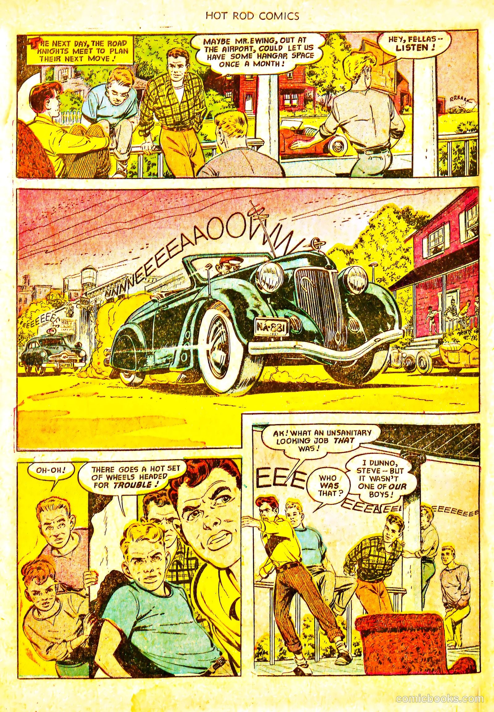 Hot Rod Comics #1 (1951) — page 25 of 35