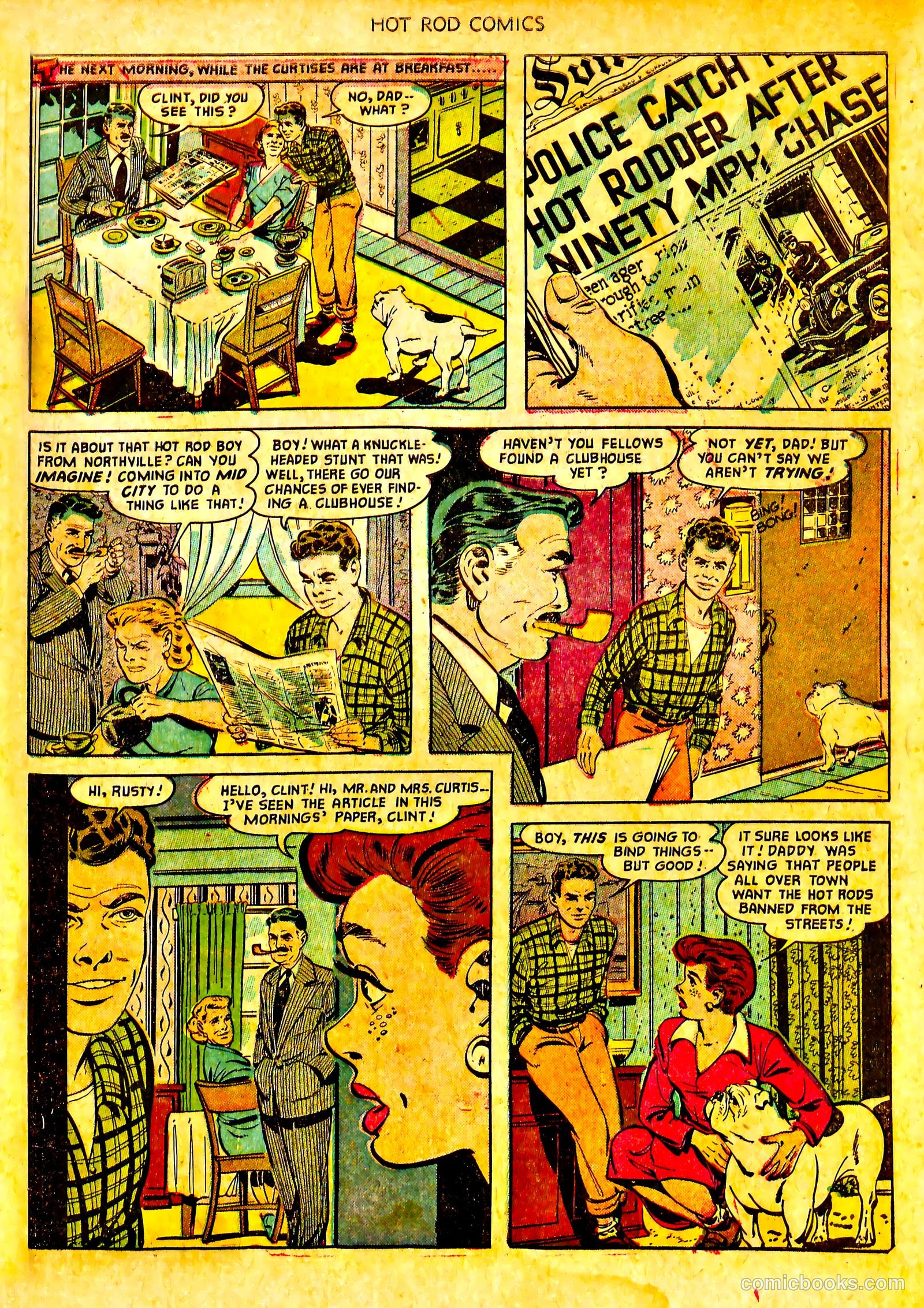 Hot Rod Comics #1 (1951) — page 26 of 35