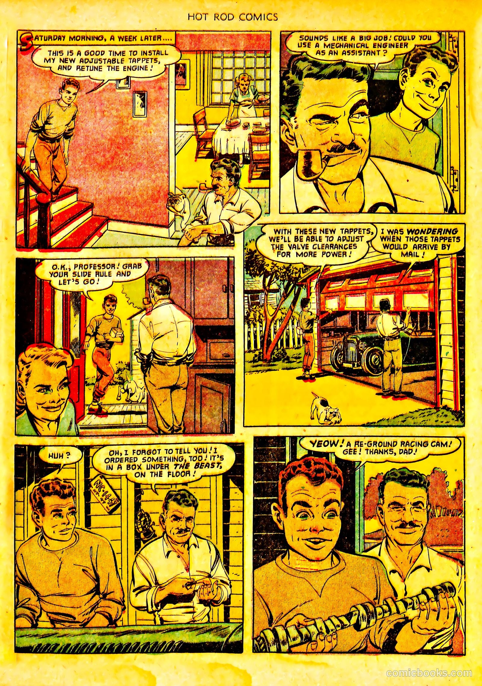 Hot Rod Comics #1 (1951) — page 28 of 35