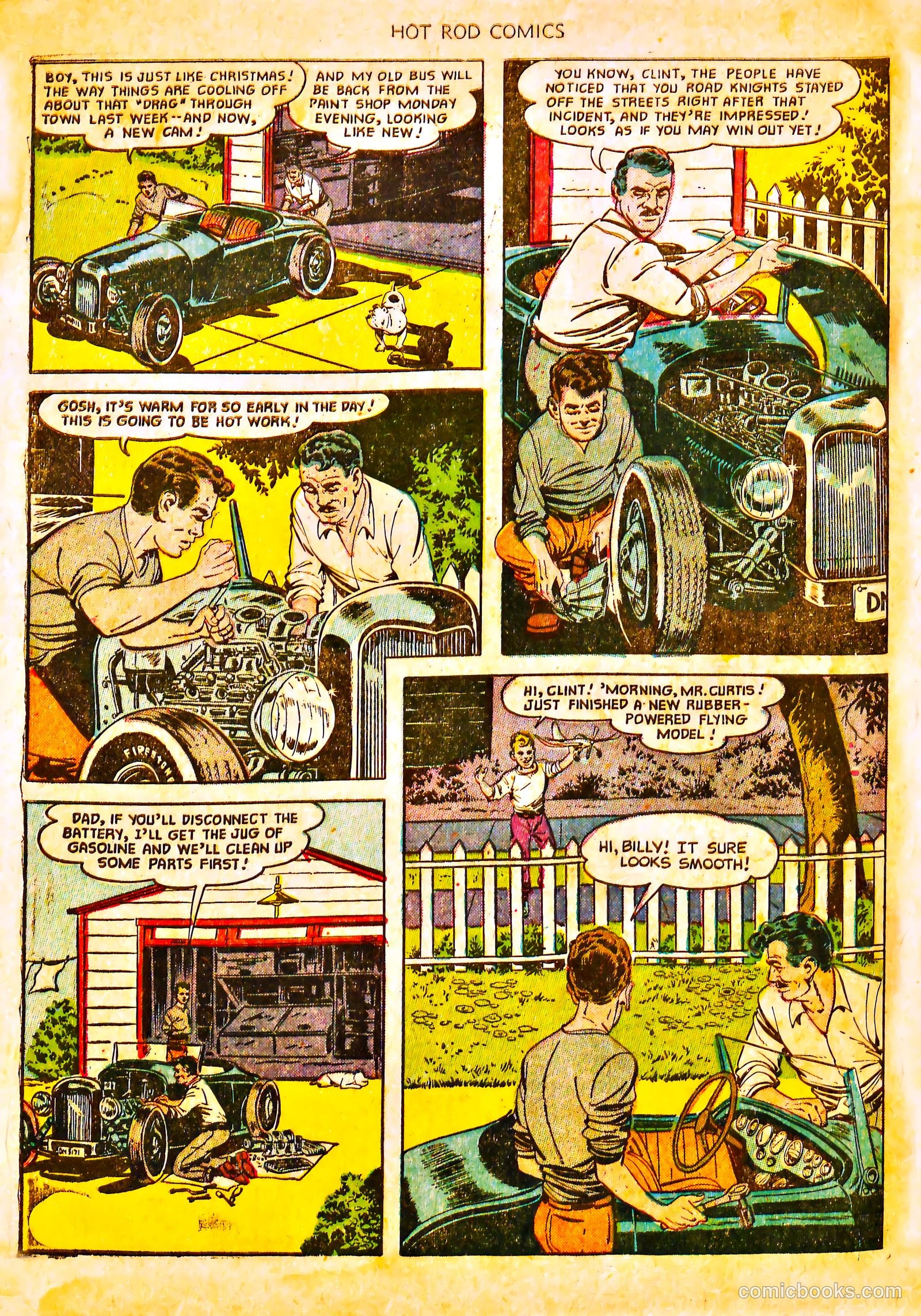 Hot Rod Comics #1 (1951) — page 29 of 35