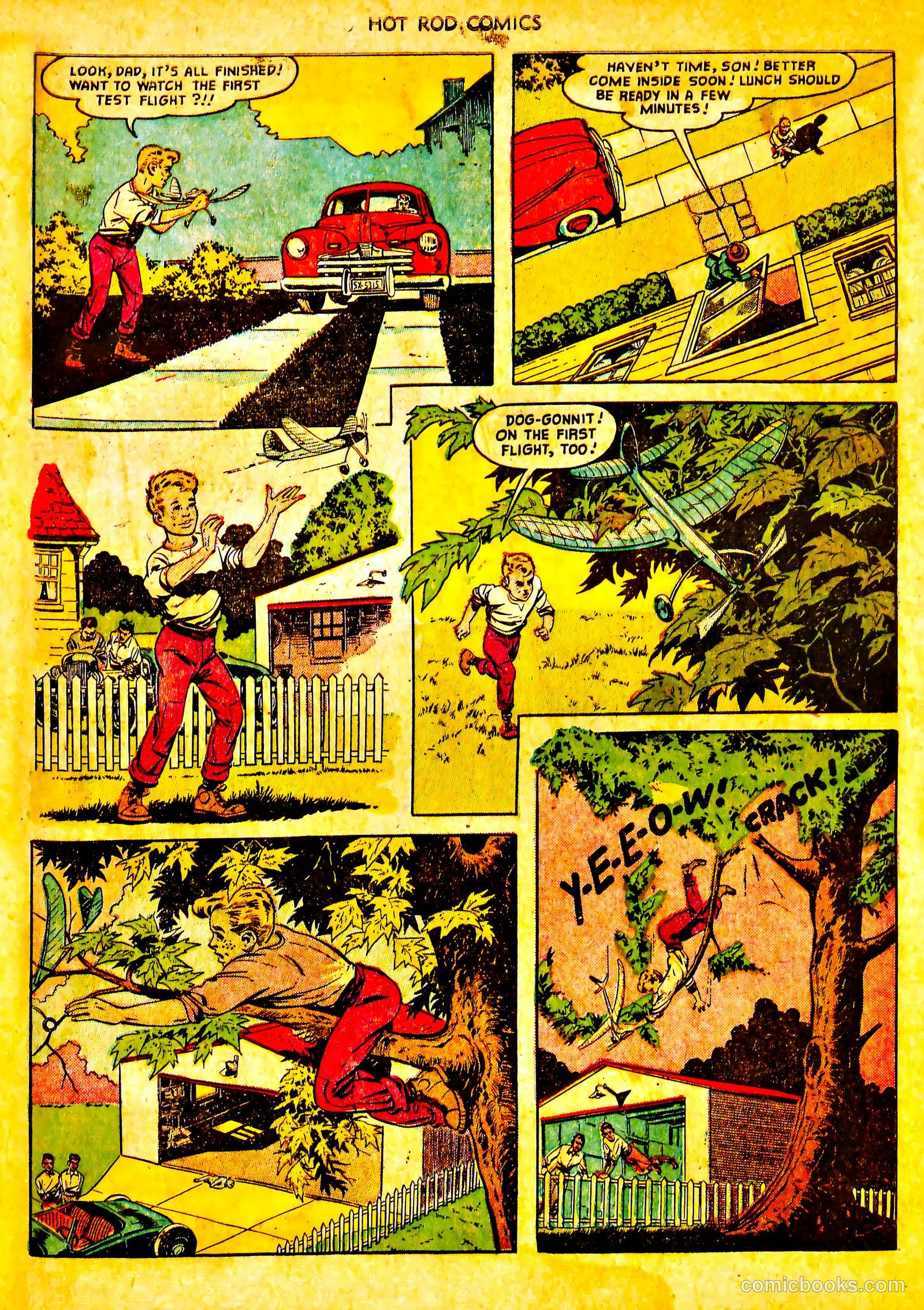 Hot Rod Comics #1 (1951) — page 30 of 35