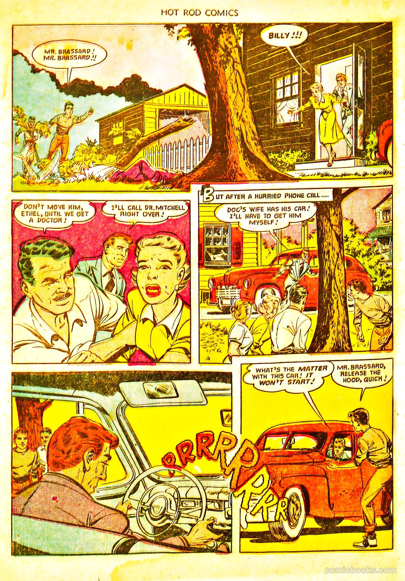 Hot Rod Comics #1 (1951) — page 31 of 35