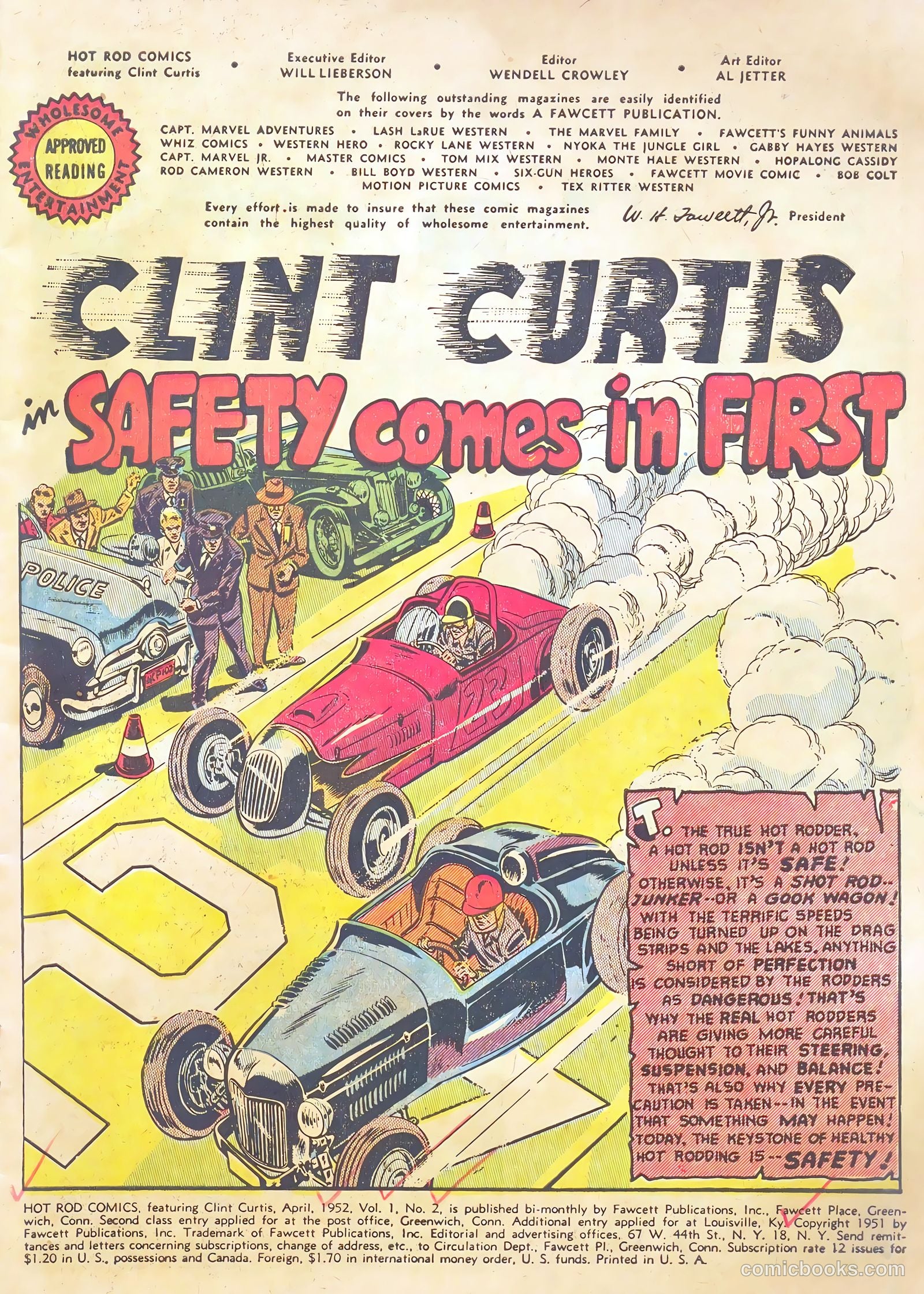 Hot Rod Comics #2 (1952) — page 3 of 36