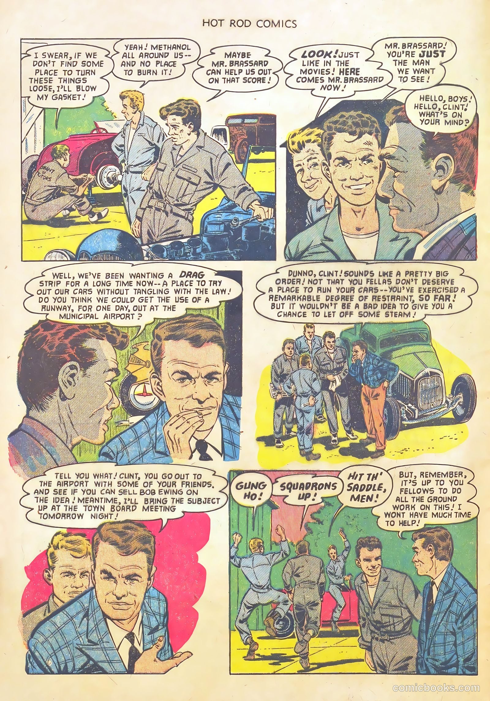 Hot Rod Comics #2 (1952) — page 4 of 36