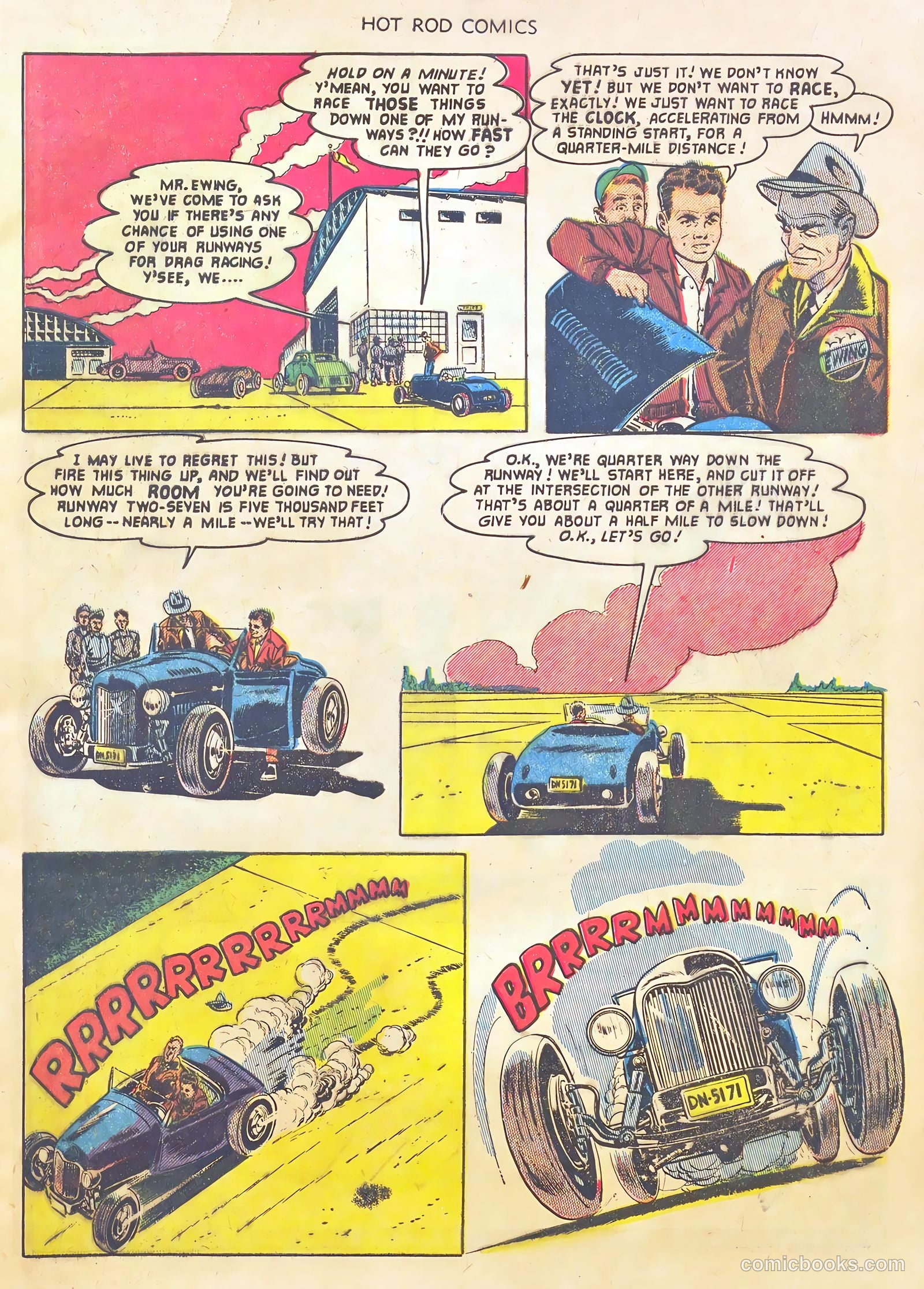 Hot Rod Comics #2 (1952) — page 5 of 36