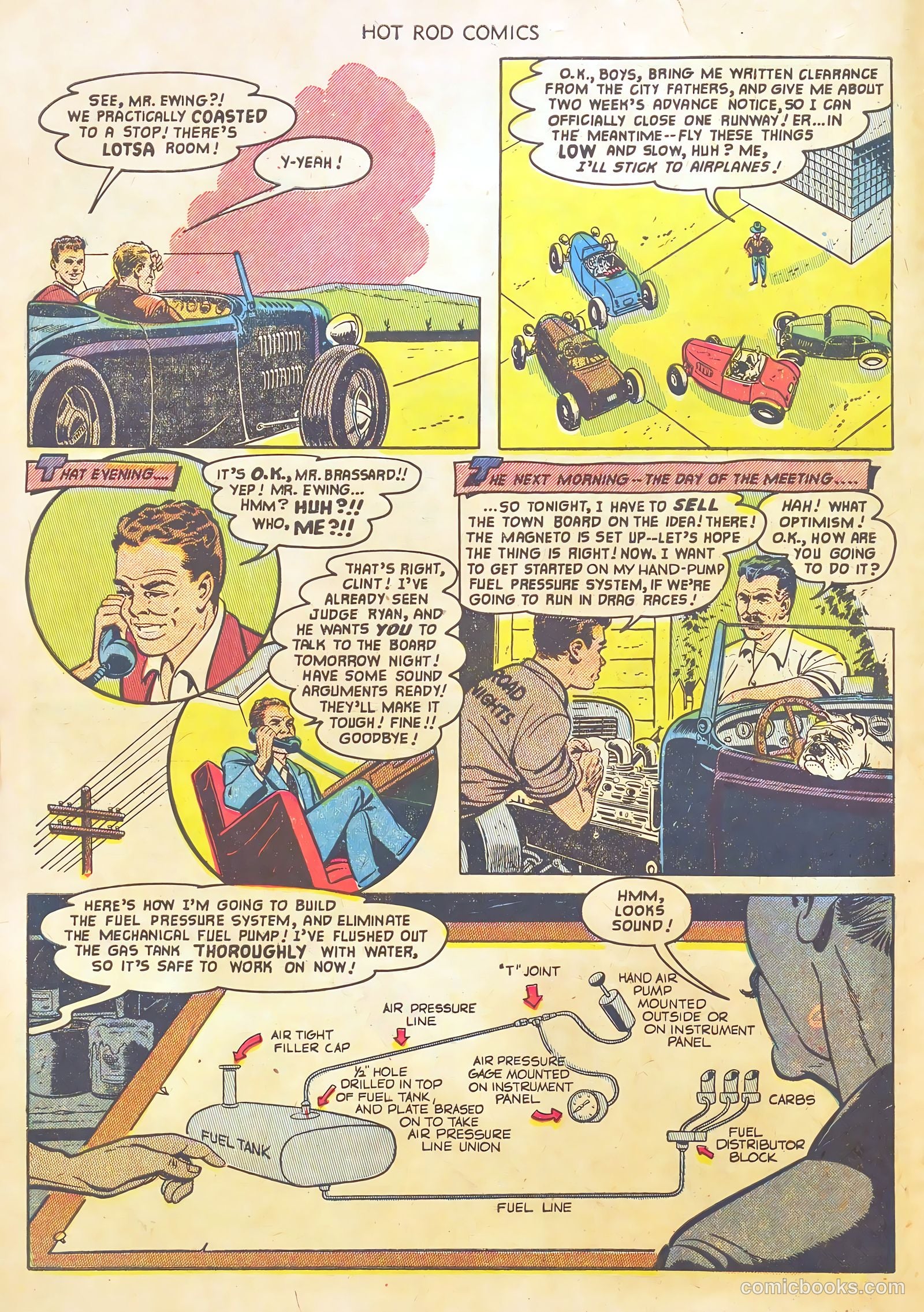 Hot Rod Comics #2 (1952) — page 6 of 36