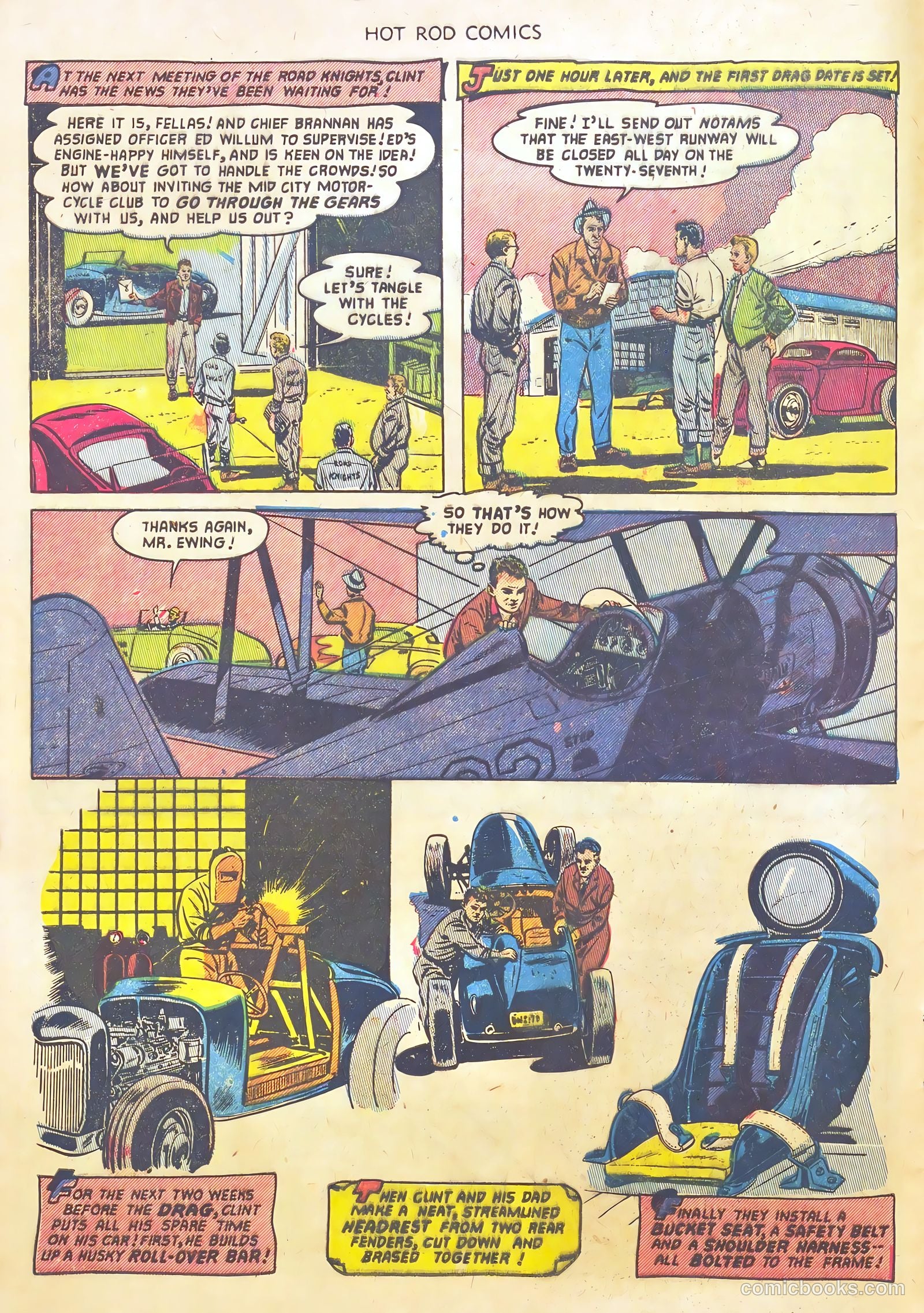 Hot Rod Comics #2 (1952) — page 8 of 36