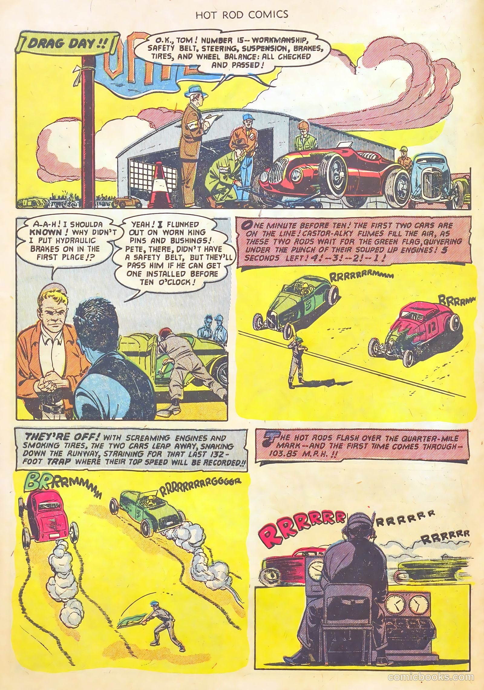 Hot Rod Comics #2 (1952) — page 10 of 36