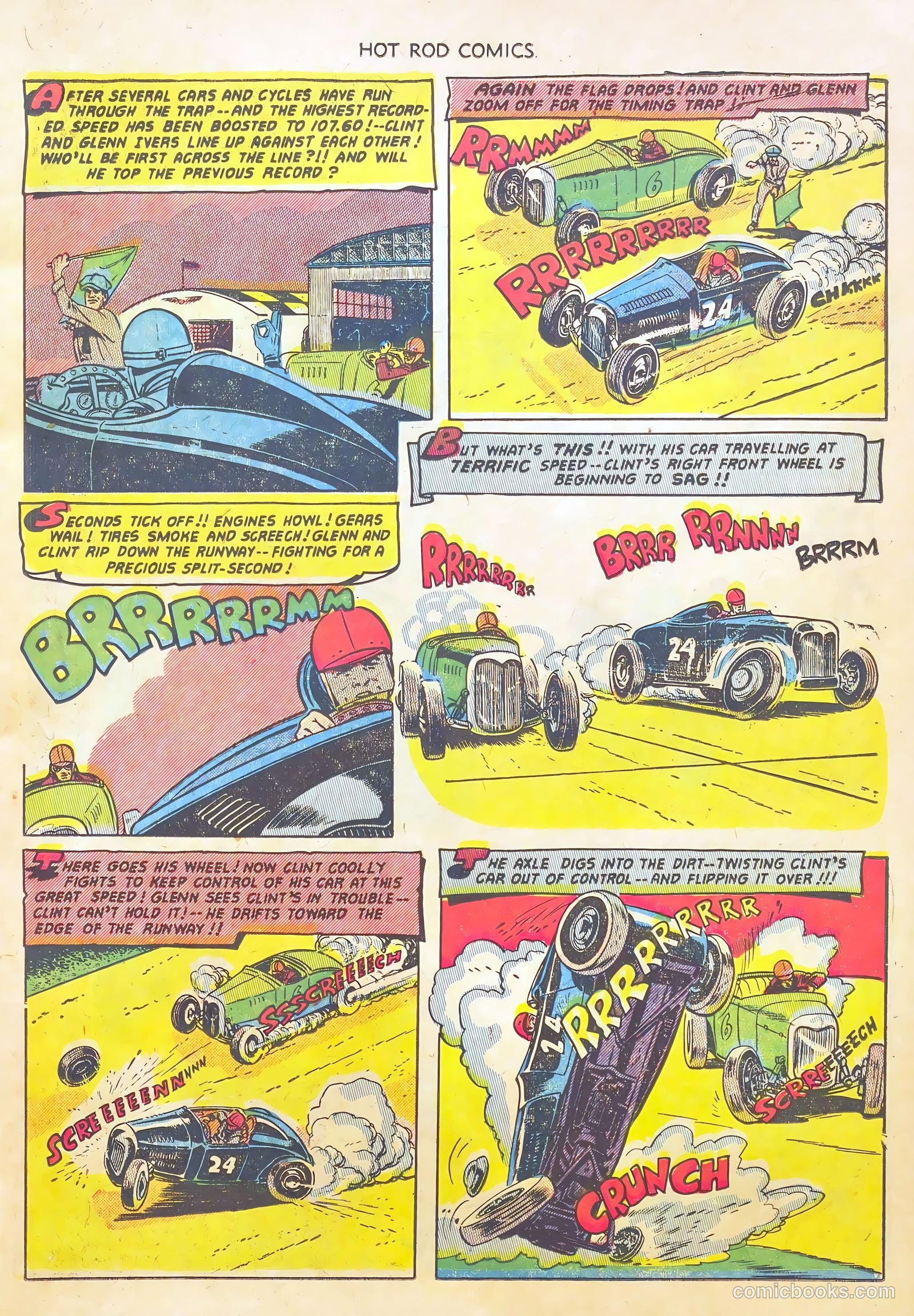 Hot Rod Comics #2 (1952) — page 11 of 36