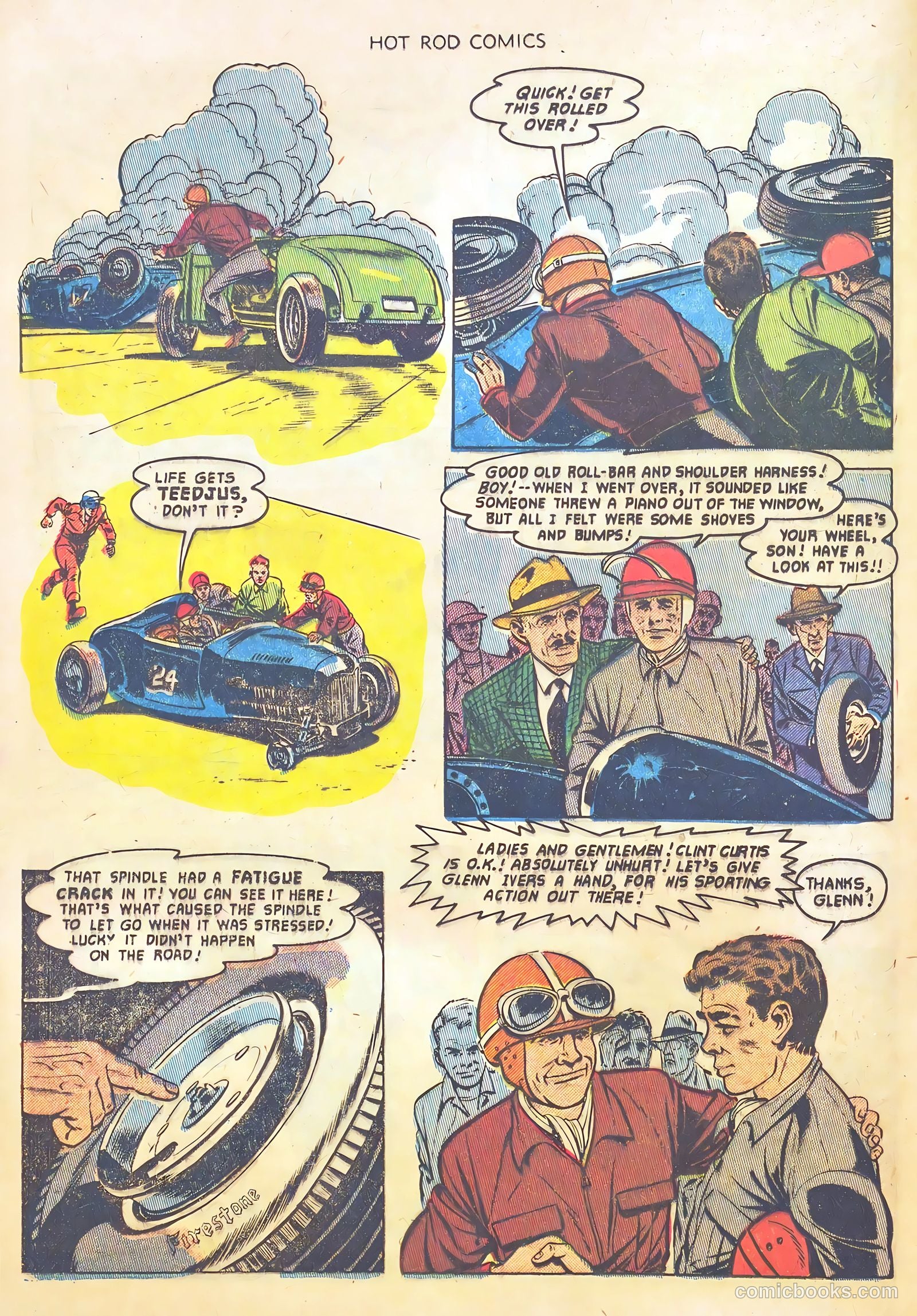 Hot Rod Comics #2 (1952) — page 12 of 36