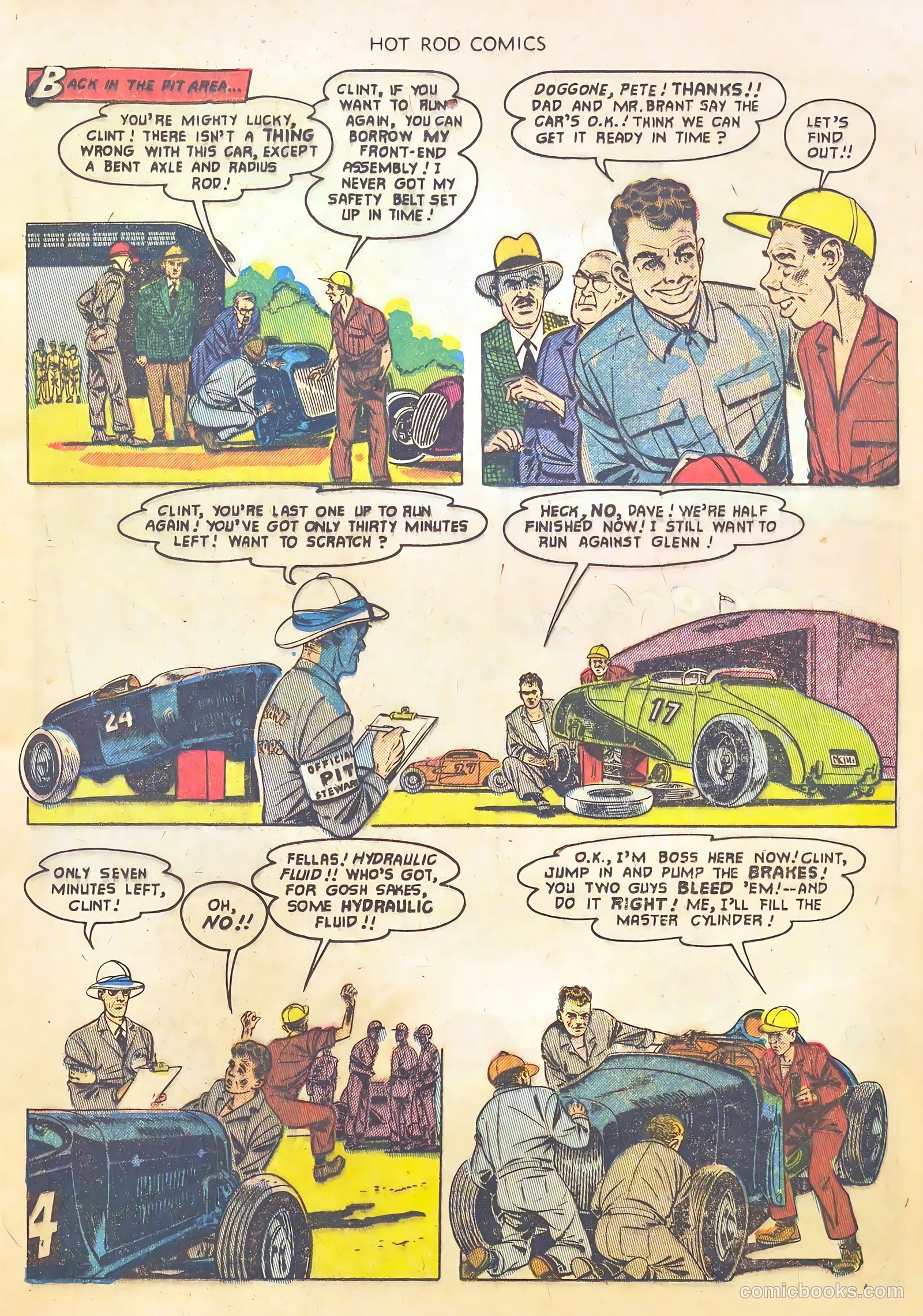 Hot Rod Comics #2 (1952) — page 13 of 36