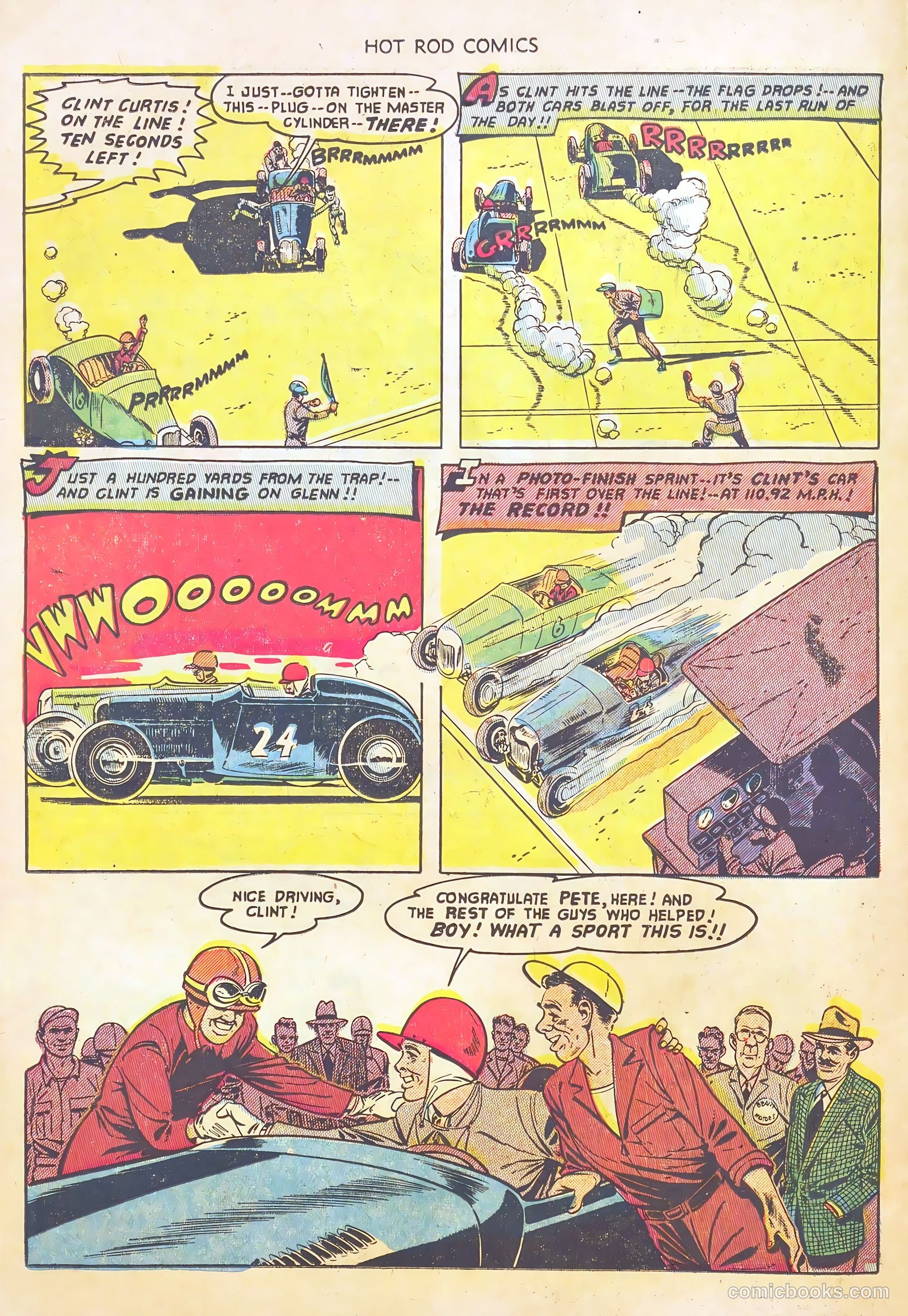 Hot Rod Comics #2 (1952) — page 14 of 36