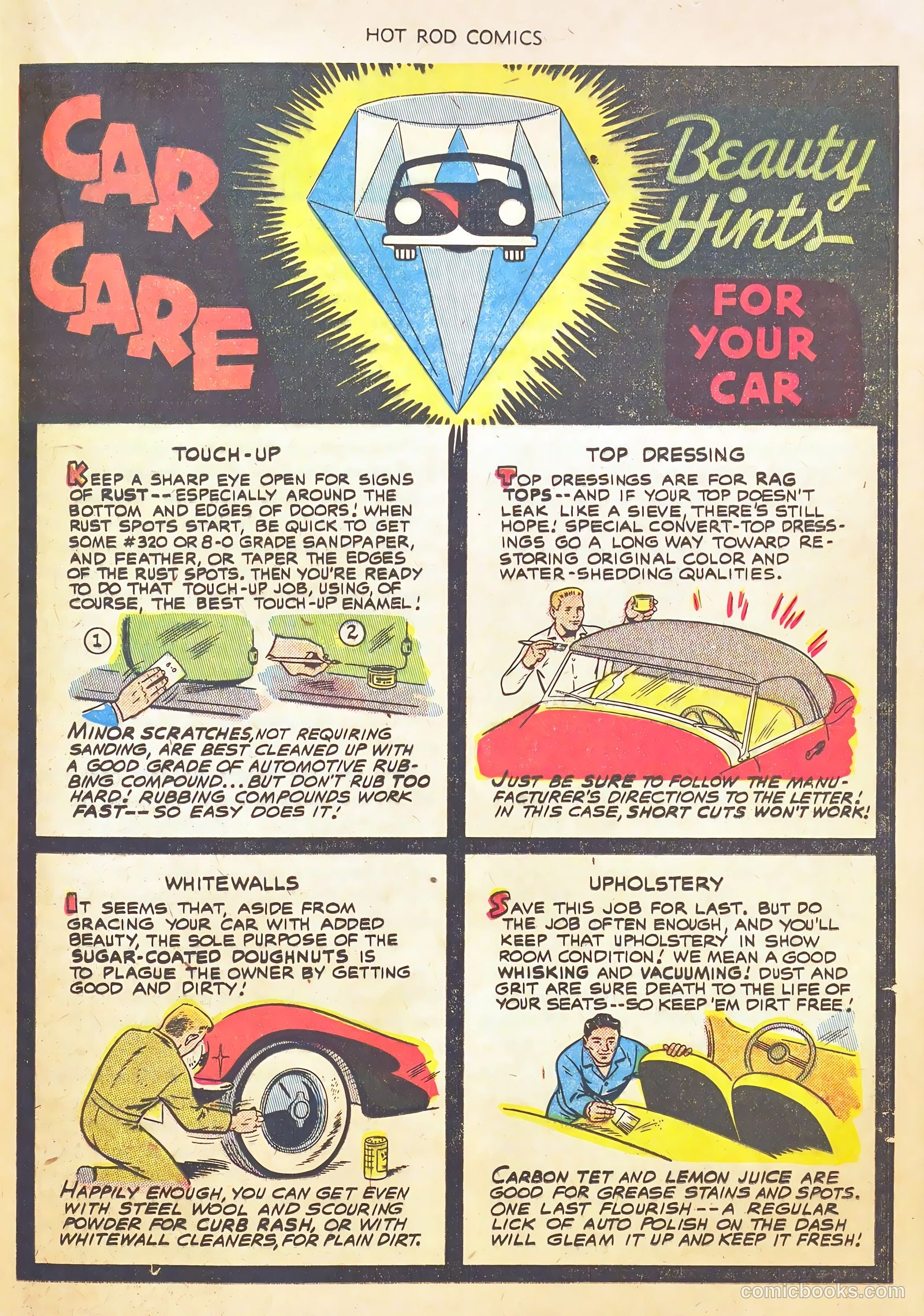 Hot Rod Comics #2 (1952) — page 20 of 36