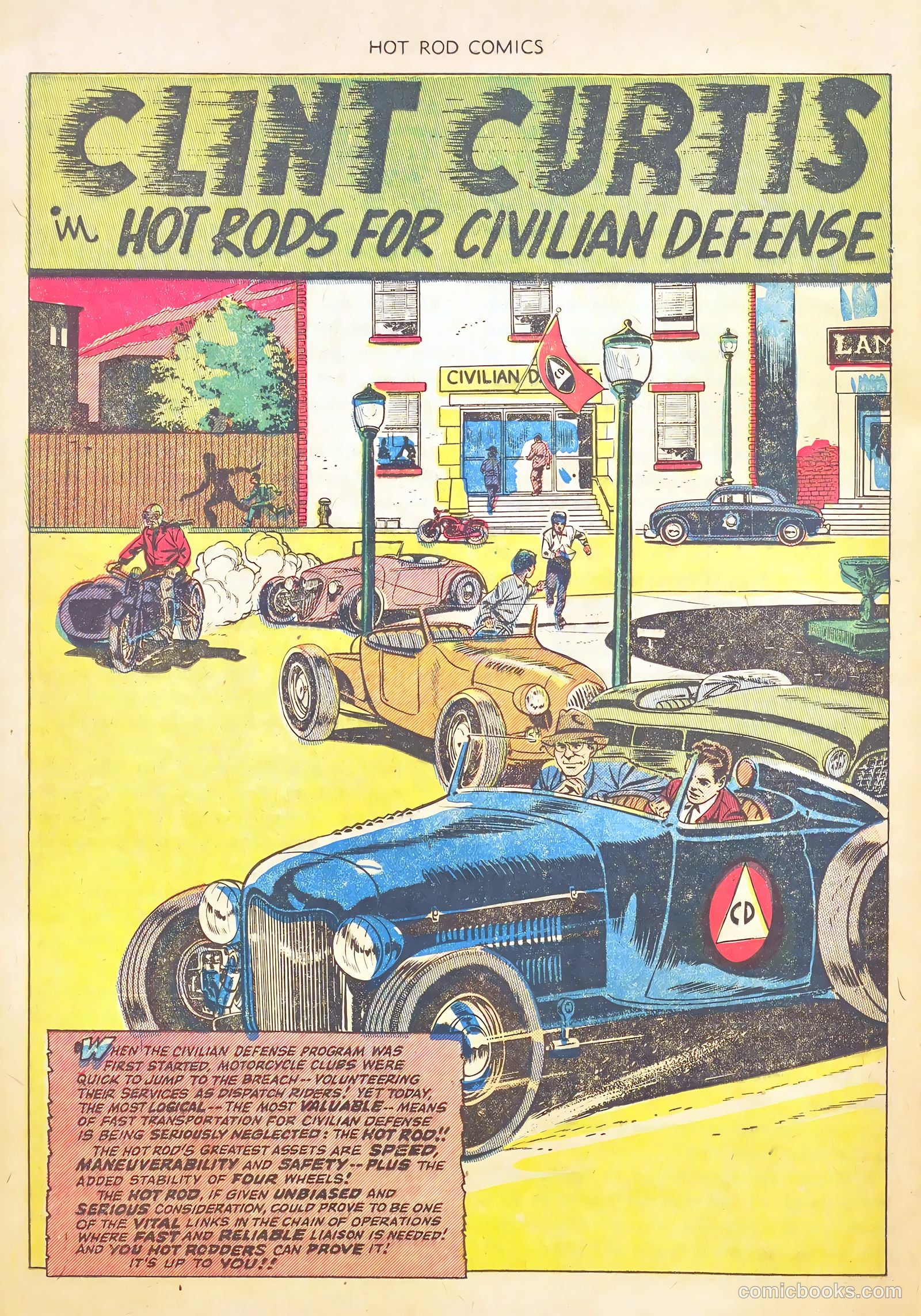 Hot Rod Comics #2 (1952) — page 23 of 36