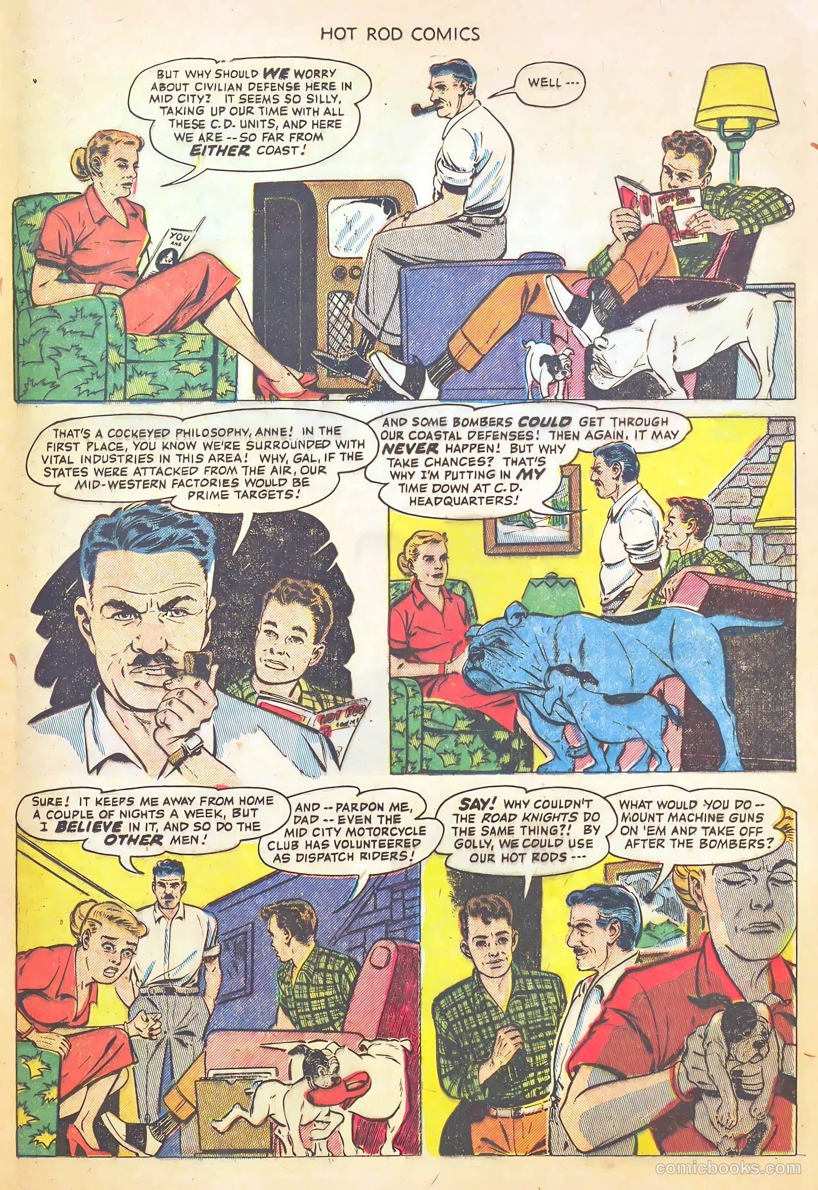 Hot Rod Comics #2 (1952) — page 24 of 36