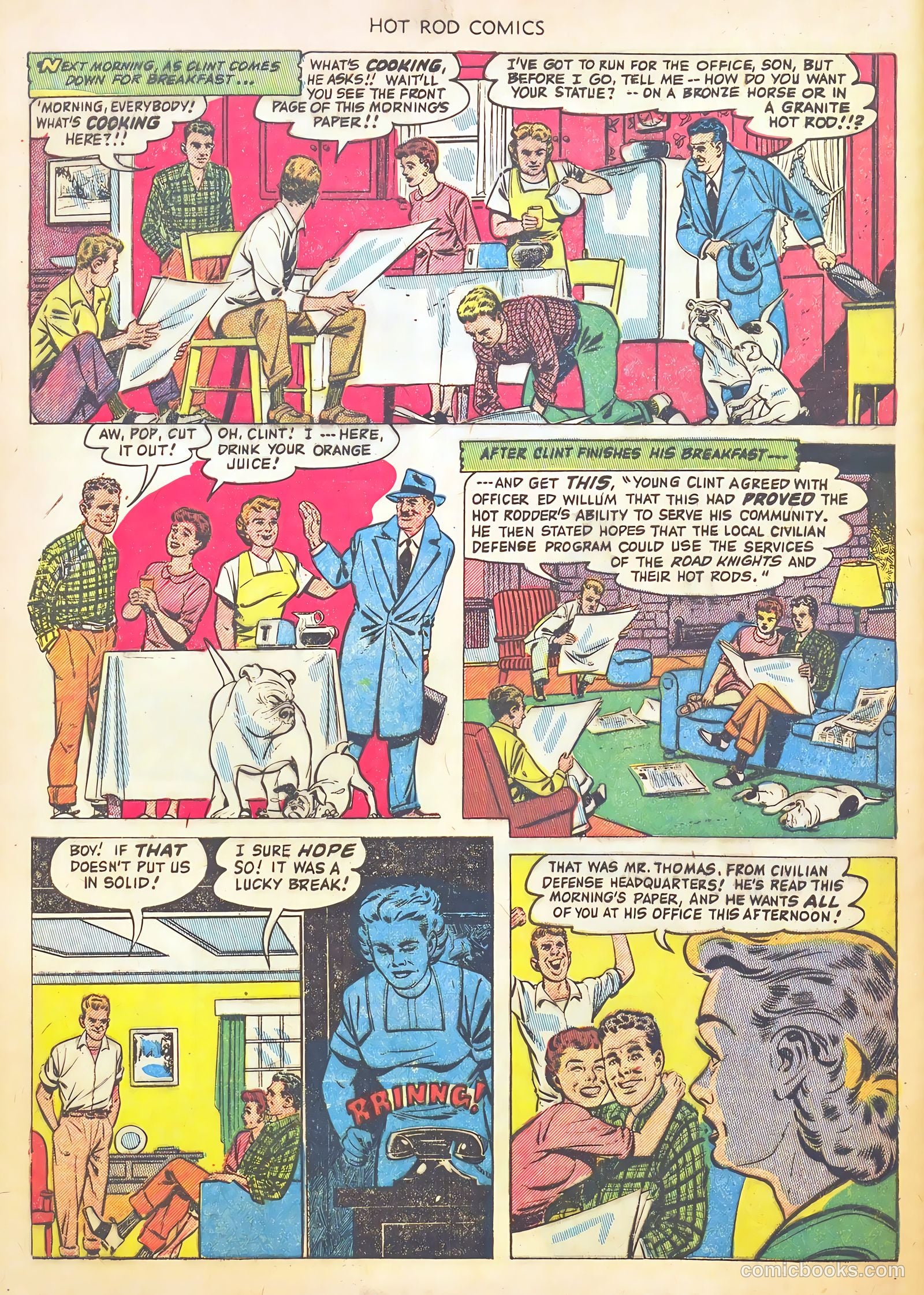 Hot Rod Comics #2 (1952) — page 31 of 36