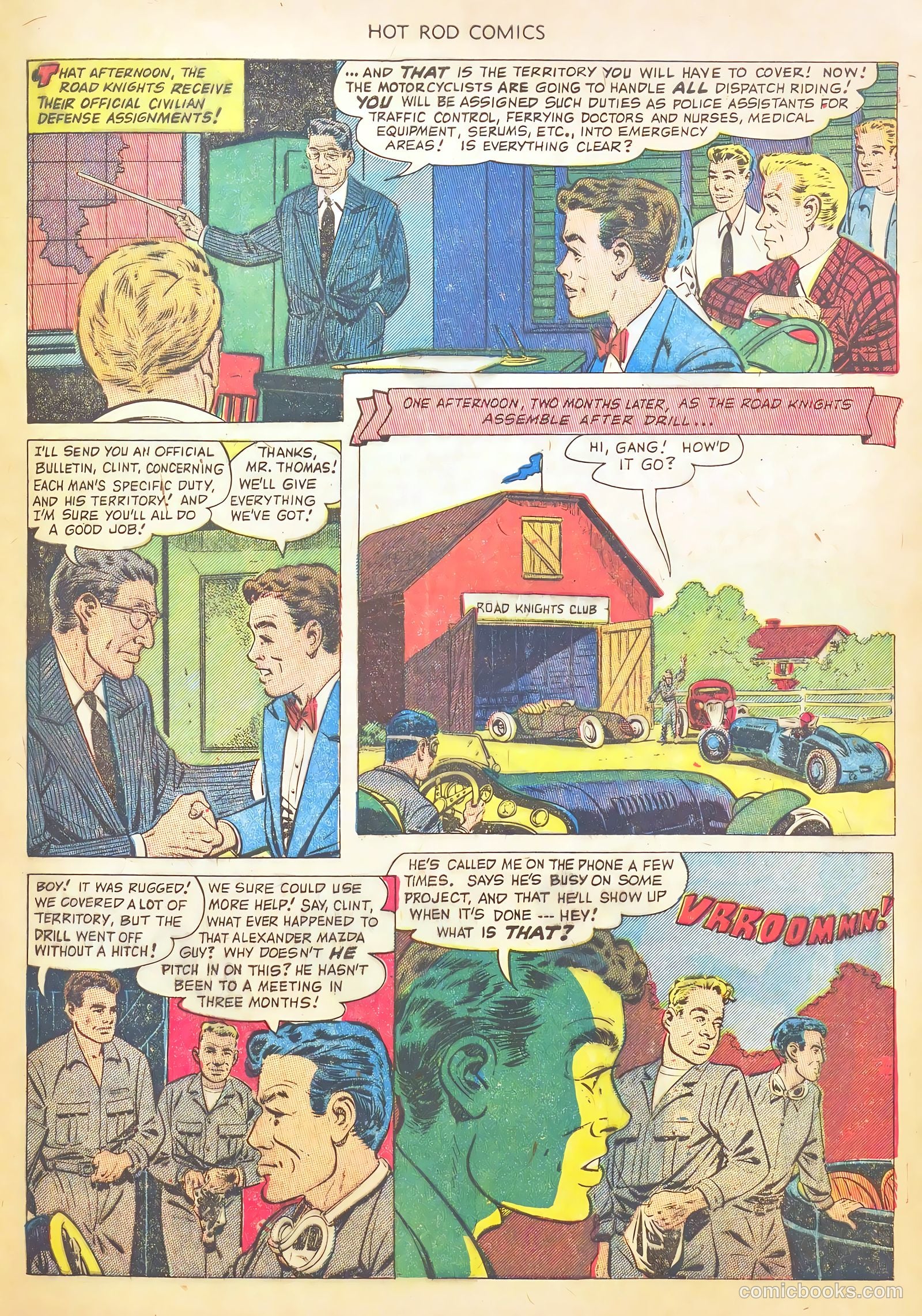 Hot Rod Comics #2 (1952) — page 32 of 36
