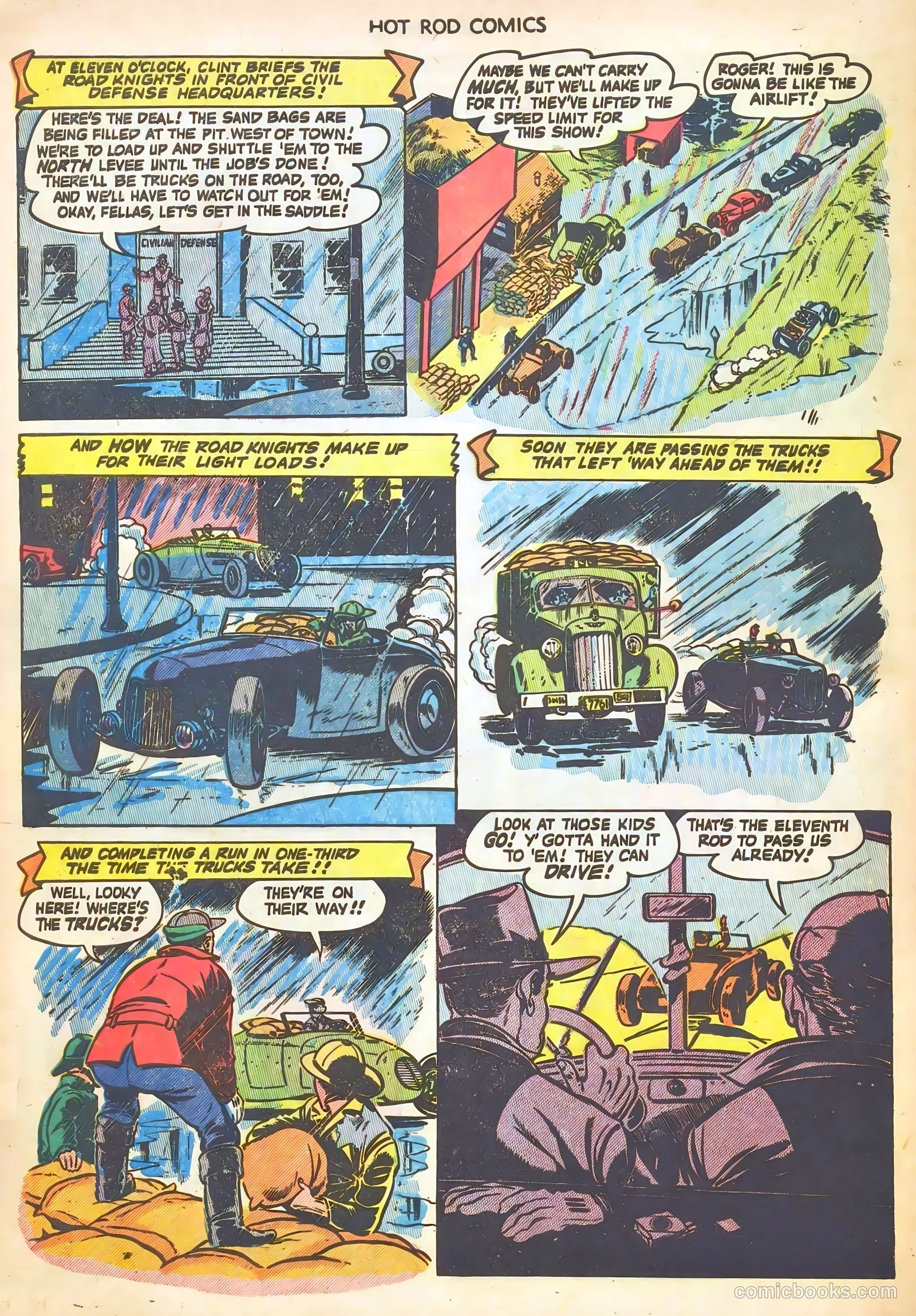 Hot Rod Comics #3 (1952) — page 8 of 36