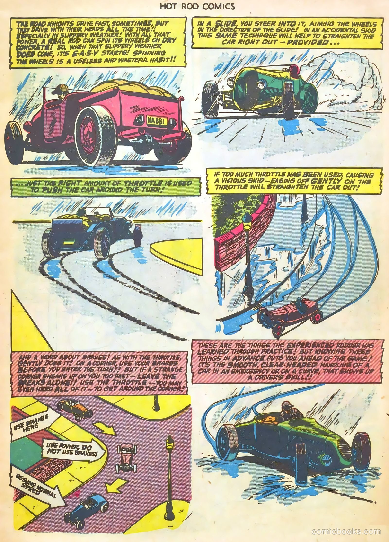 Hot Rod Comics #3 (1952) — page 9 of 36