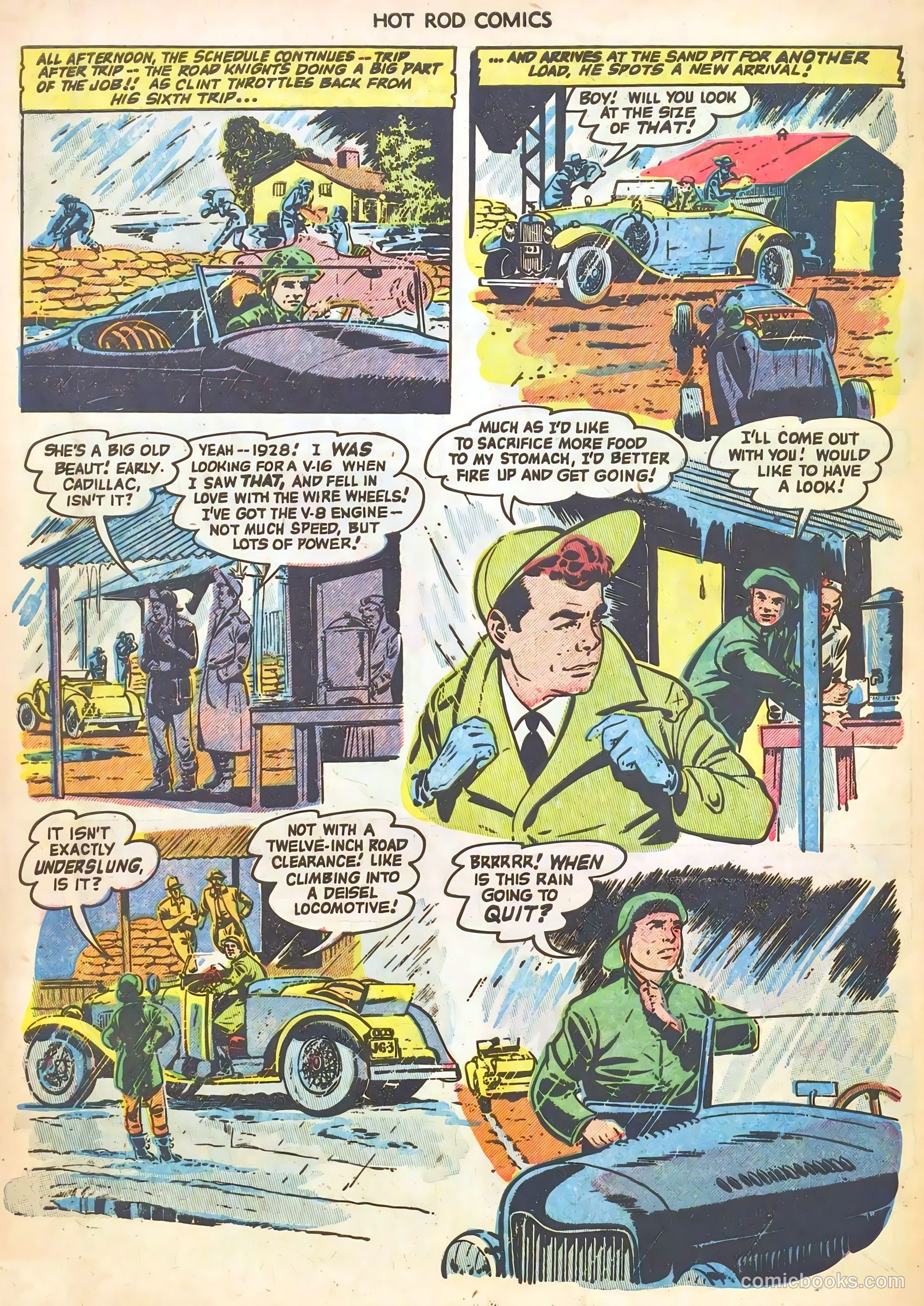 Hot Rod Comics #3 (1952) — page 10 of 36