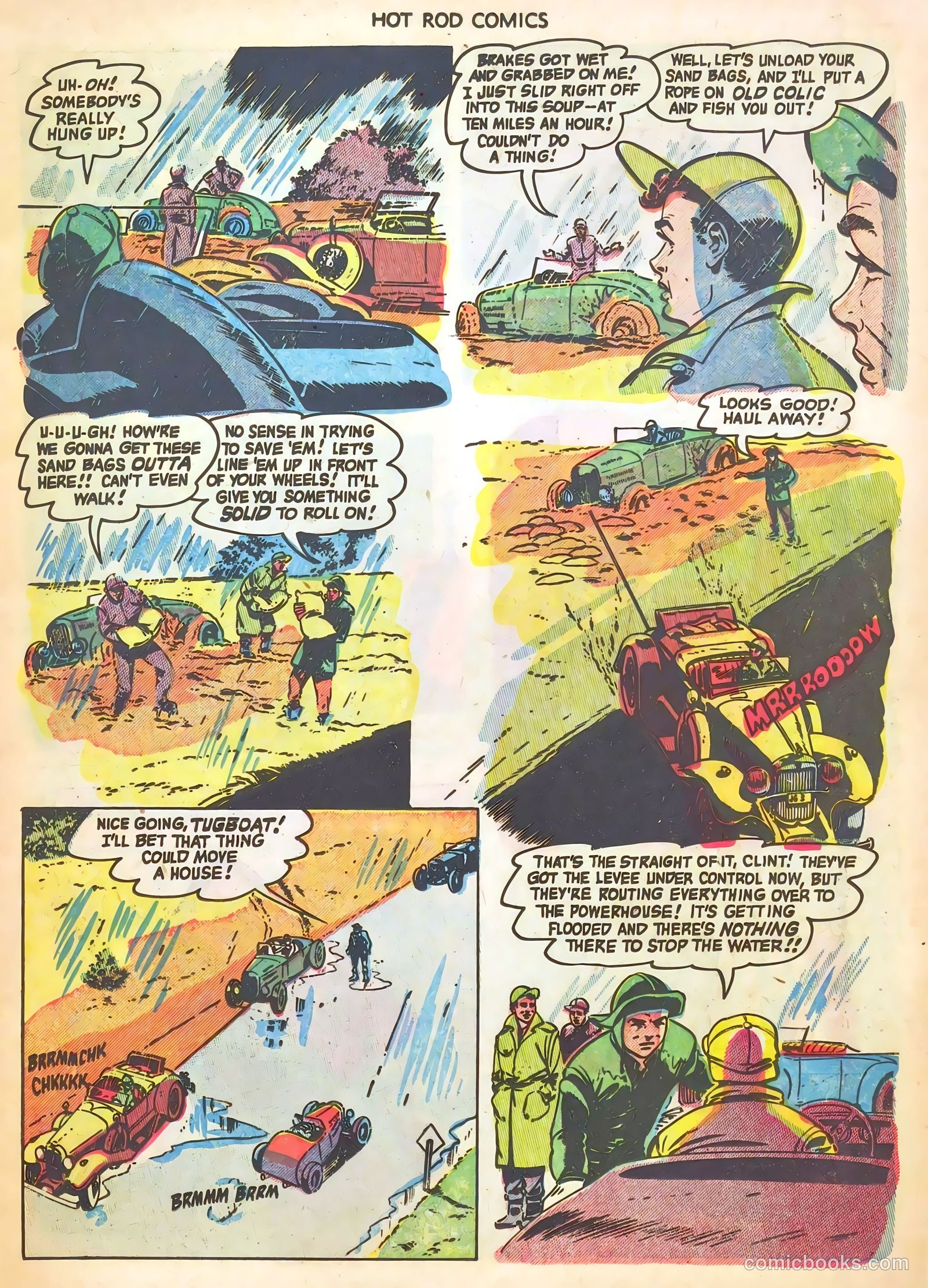 Hot Rod Comics #3 (1952) — page 11 of 36