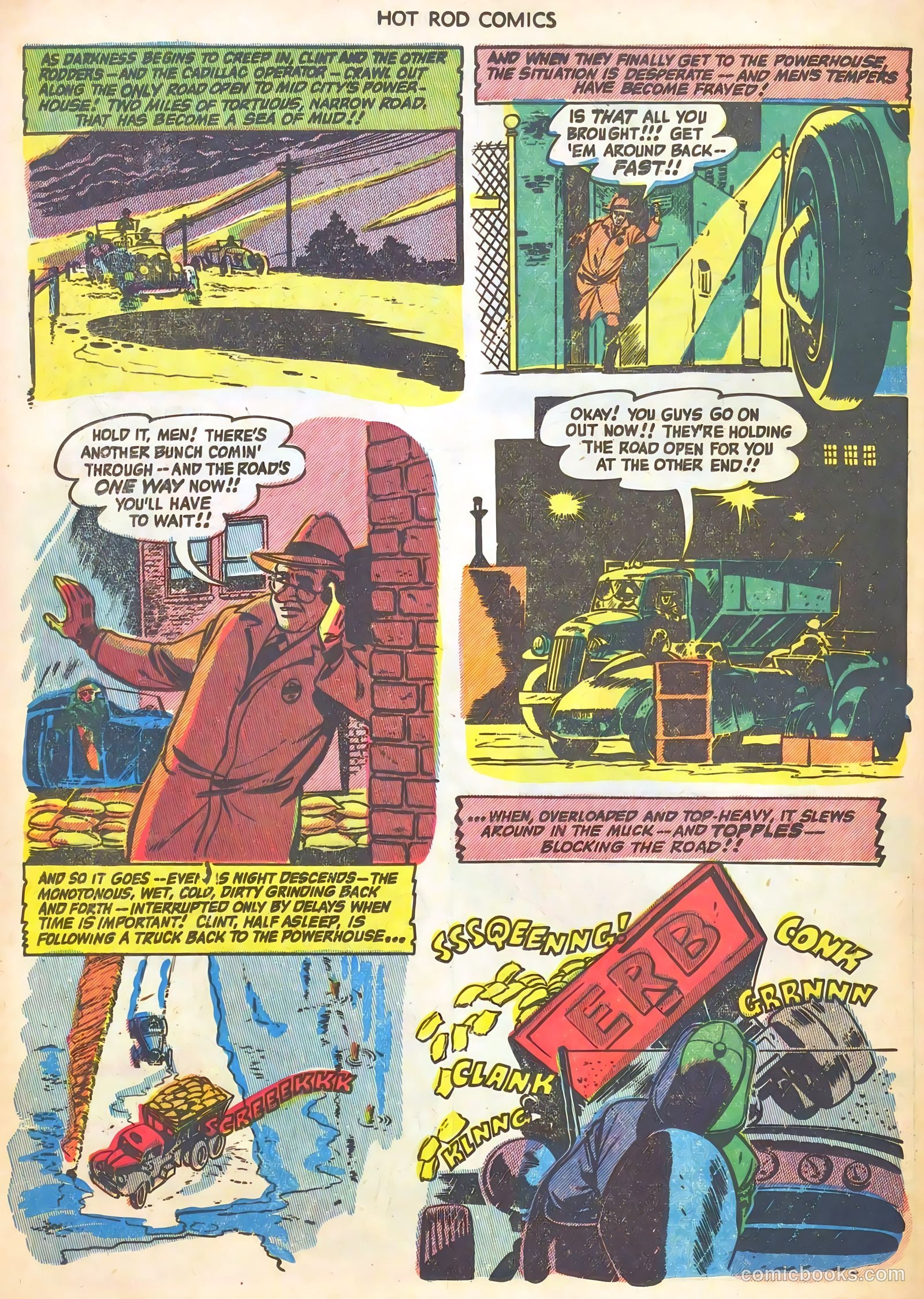 Hot Rod Comics #3 (1952) — page 12 of 36