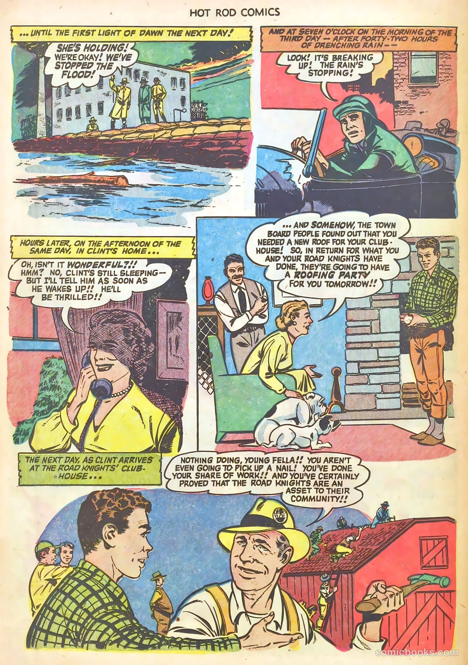 Hot Rod Comics #3 (1952) — page 14 of 36