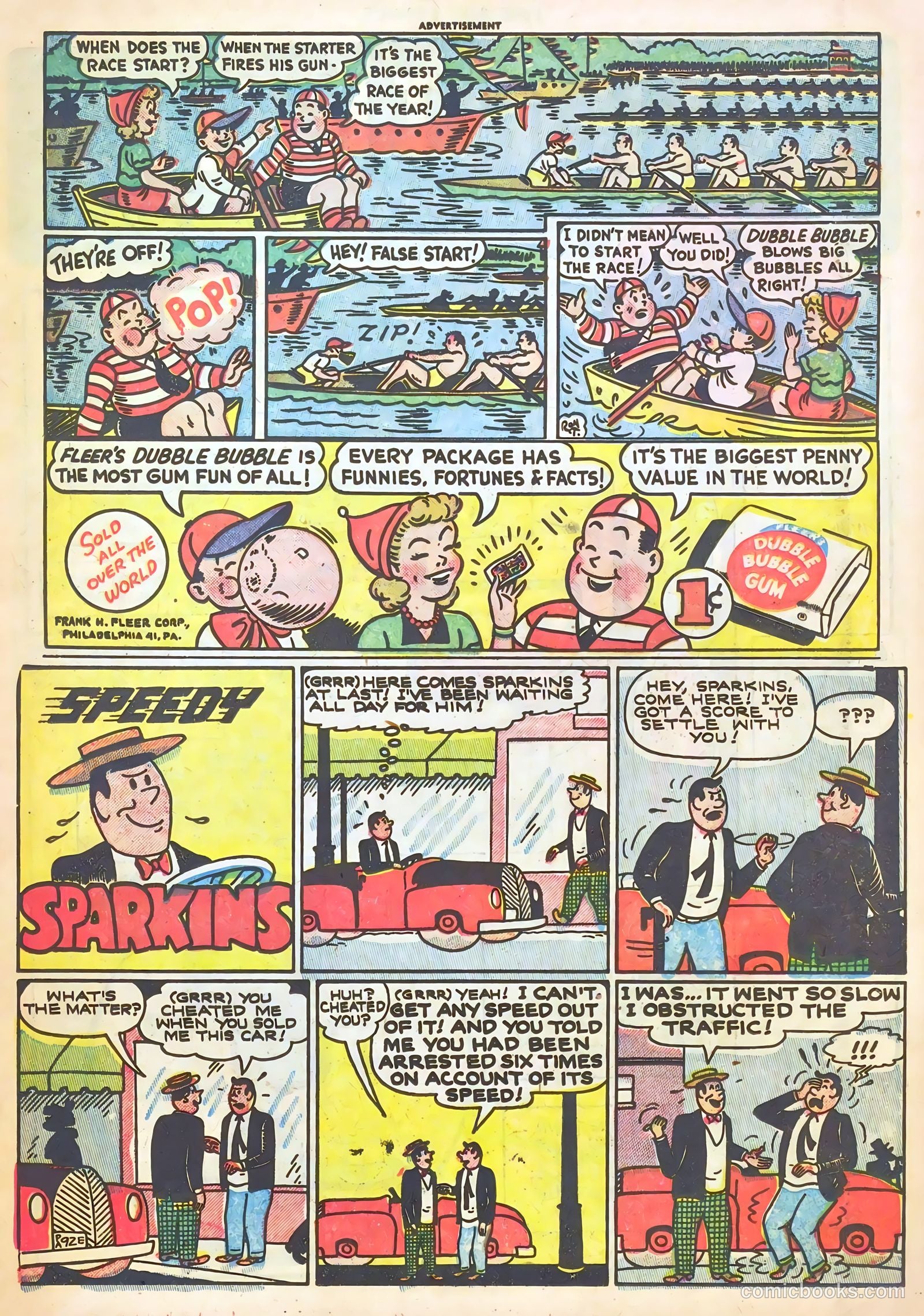Hot Rod Comics #3 (1952) — page 15 of 36
