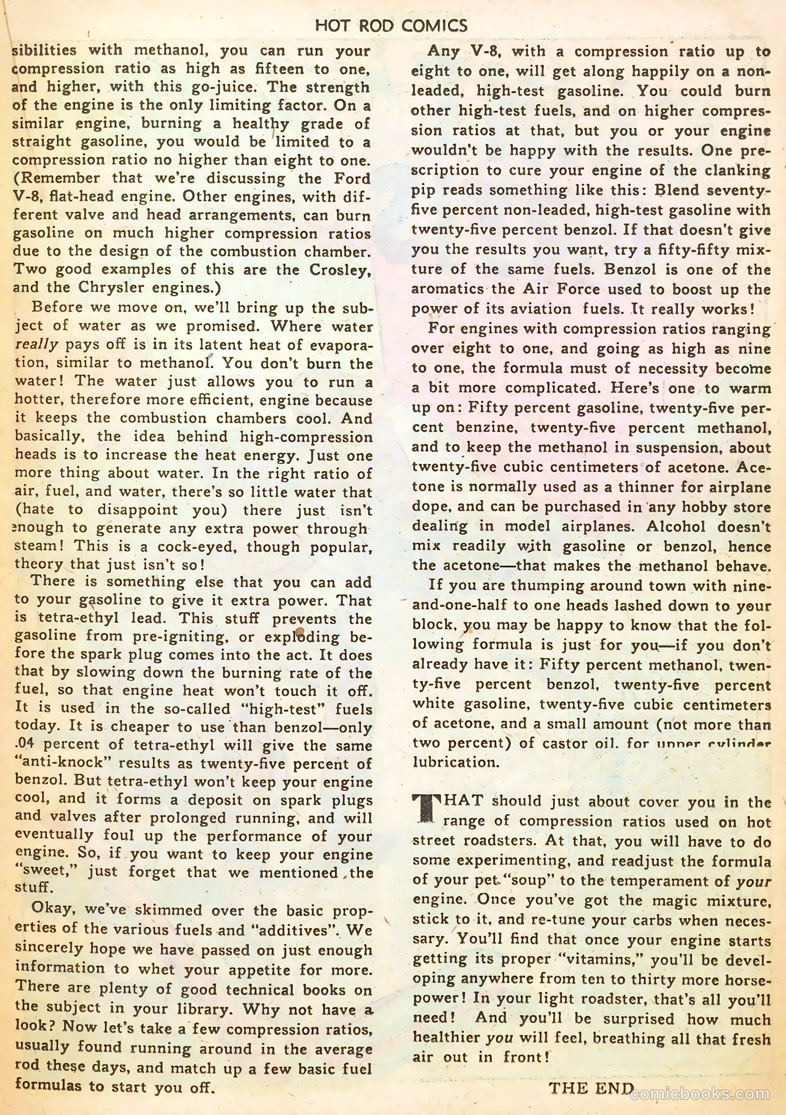 Hot Rod Comics #3 (1952) — page 22 of 36