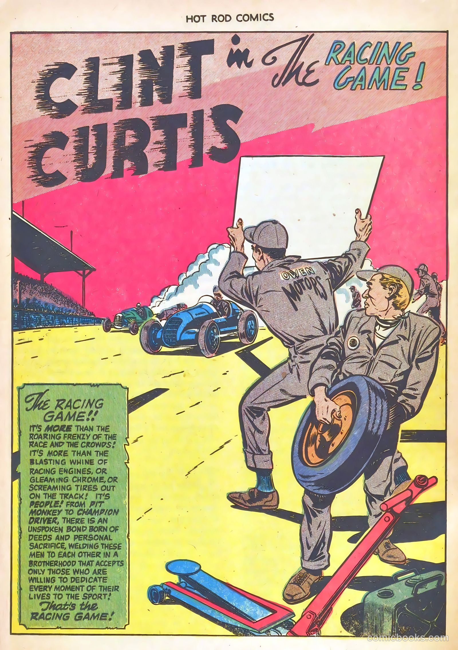 Hot Rod Comics #3 (1952) — page 23 of 36