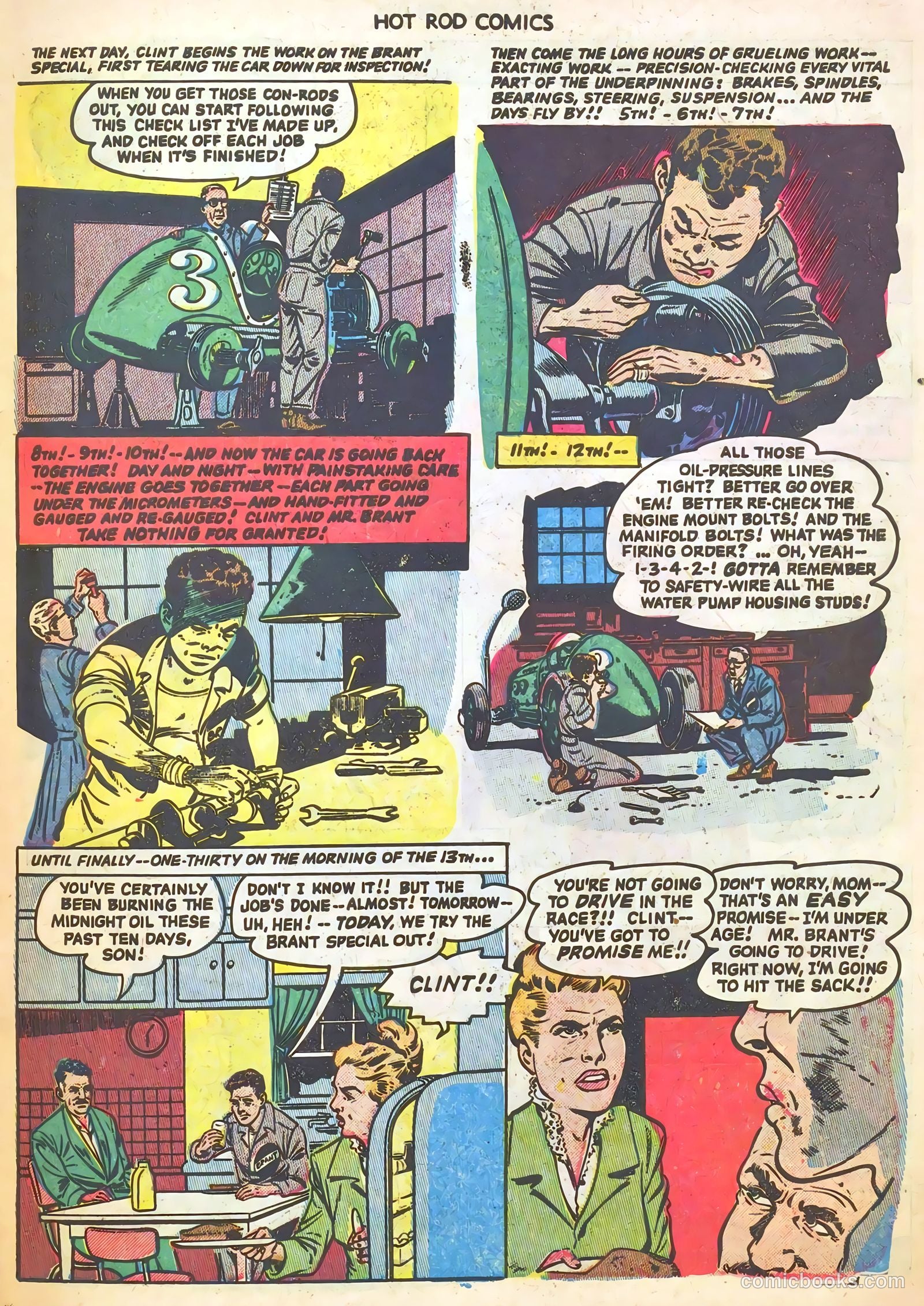 Hot Rod Comics #3 (1952) — page 26 of 36