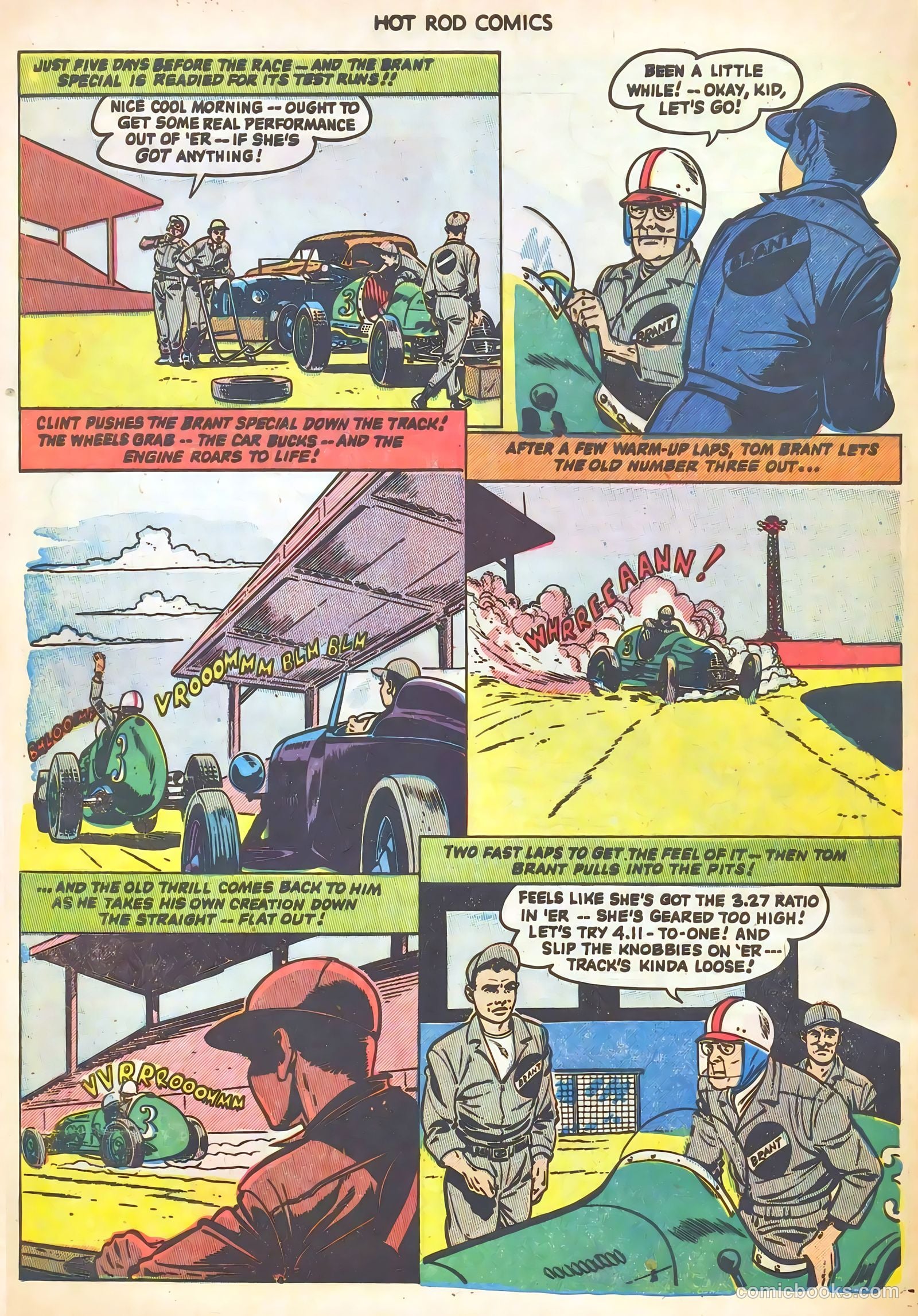Hot Rod Comics #3 (1952) — page 27 of 36