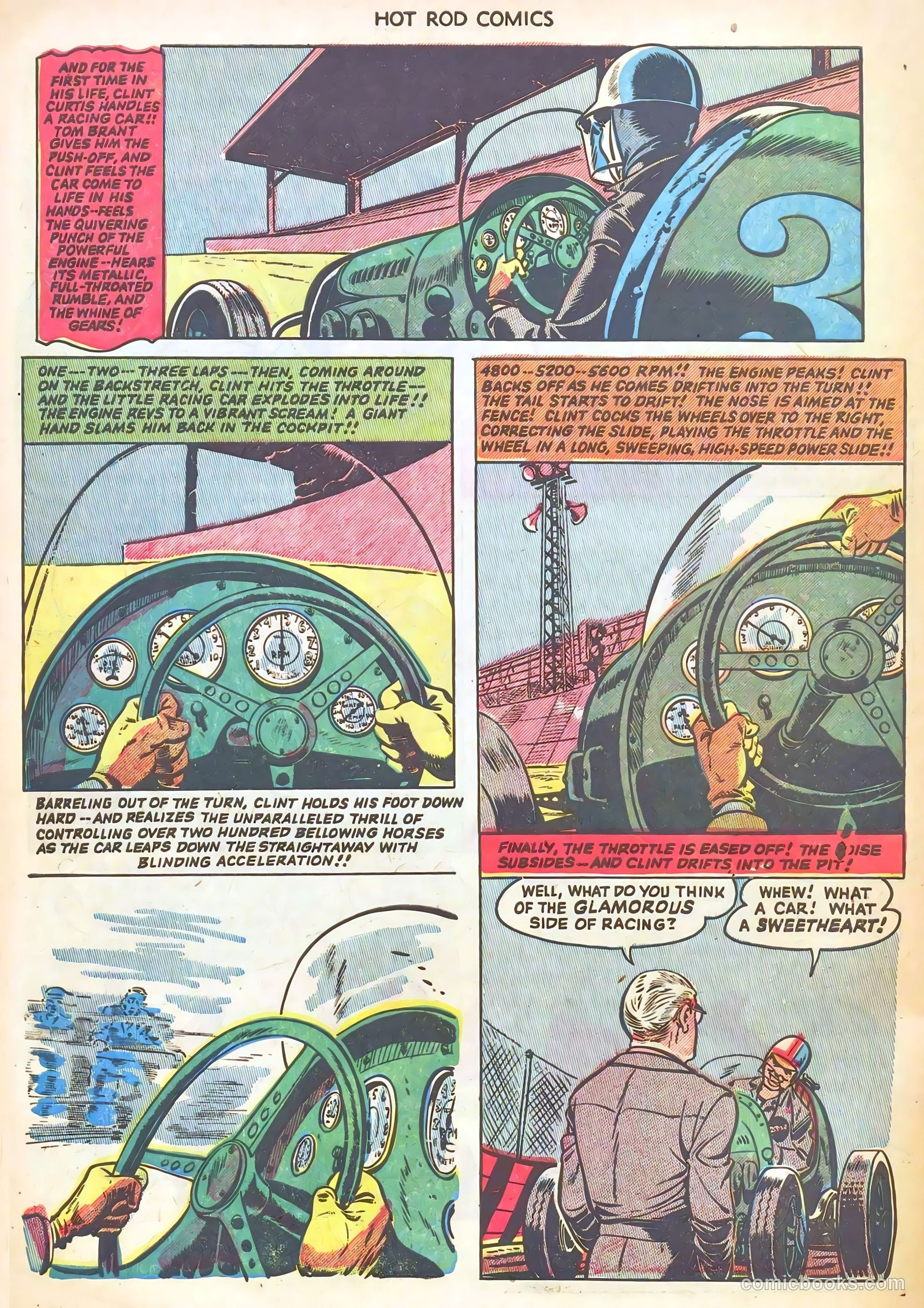 Hot Rod Comics #3 (1952) — page 29 of 36