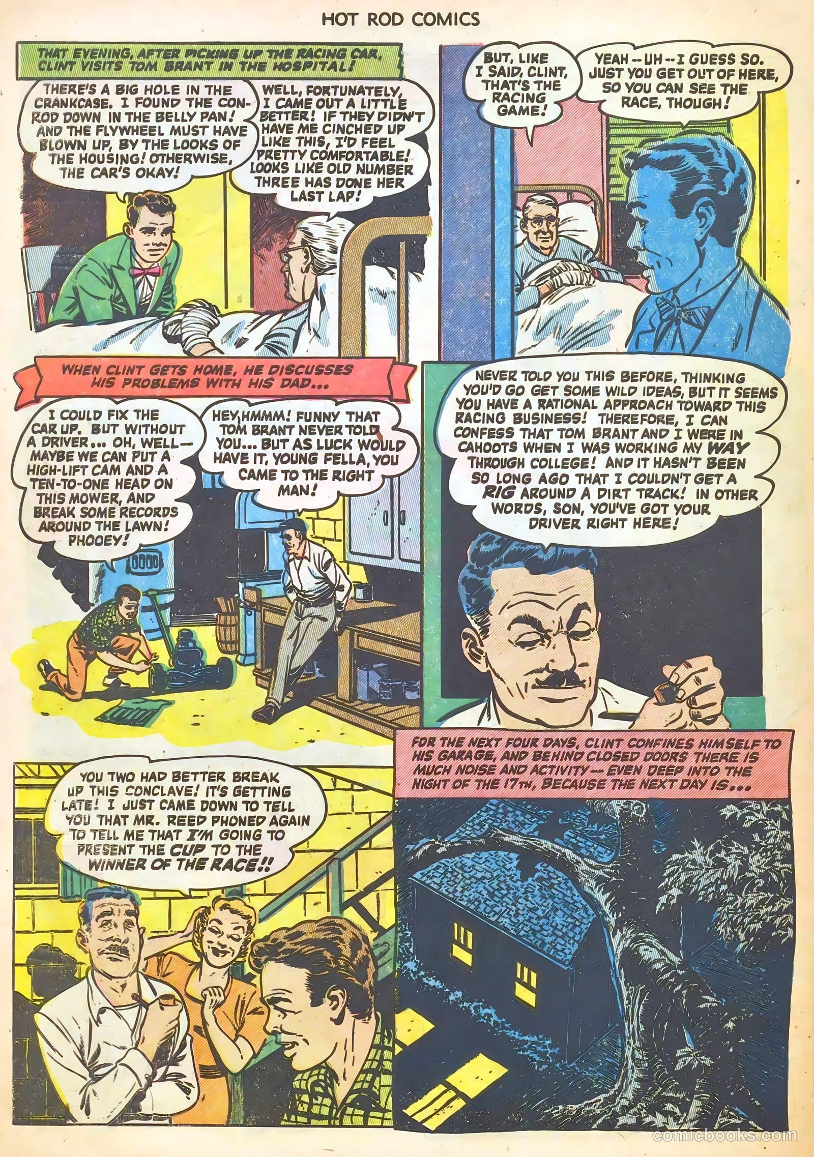 Hot Rod Comics #3 (1952) — page 31 of 36