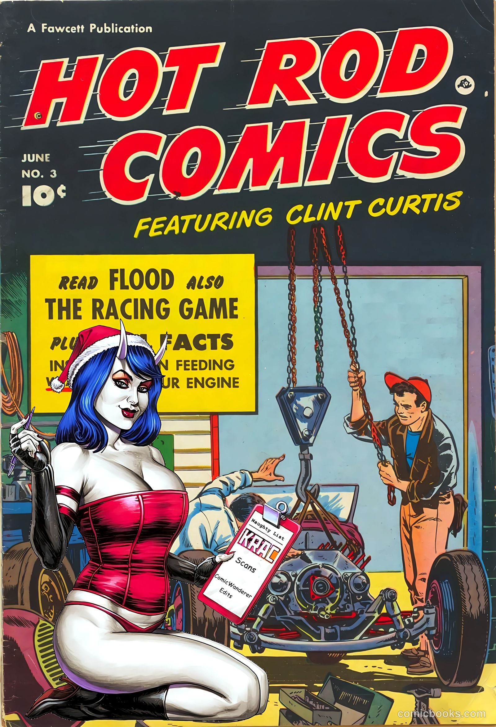 Hot Rod Comics #3 (1952) — page 36 of 36