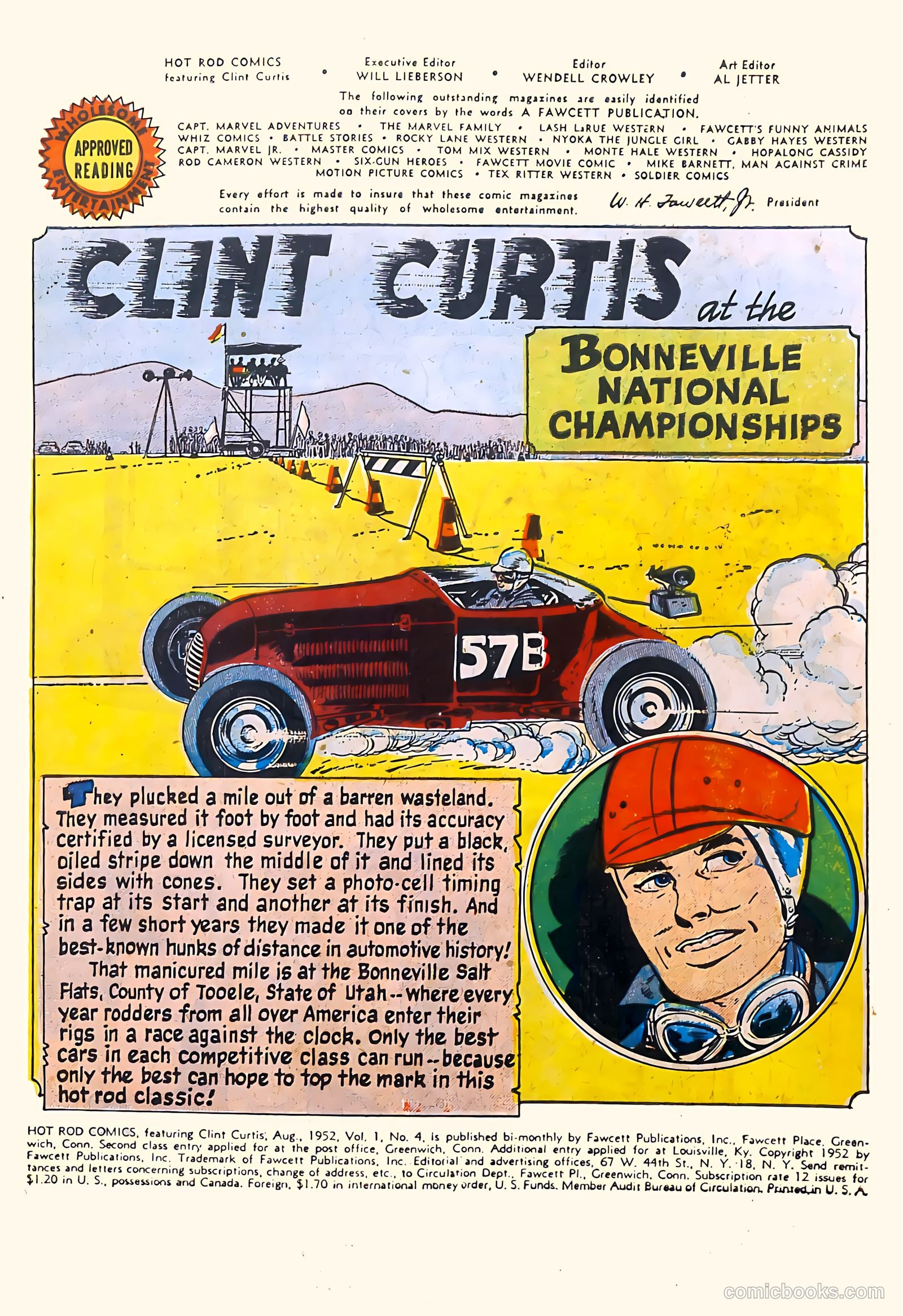 Hot Rod Comics #4 (1952) — page 3 of 37