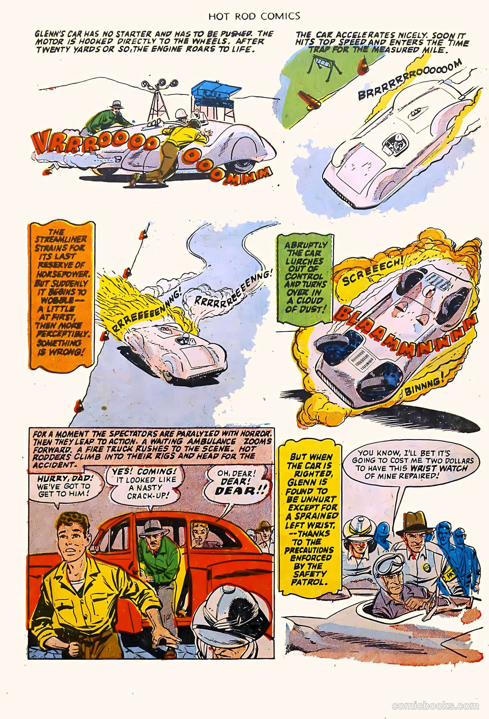 Hot Rod Comics #4 (1952) — page 10 of 37