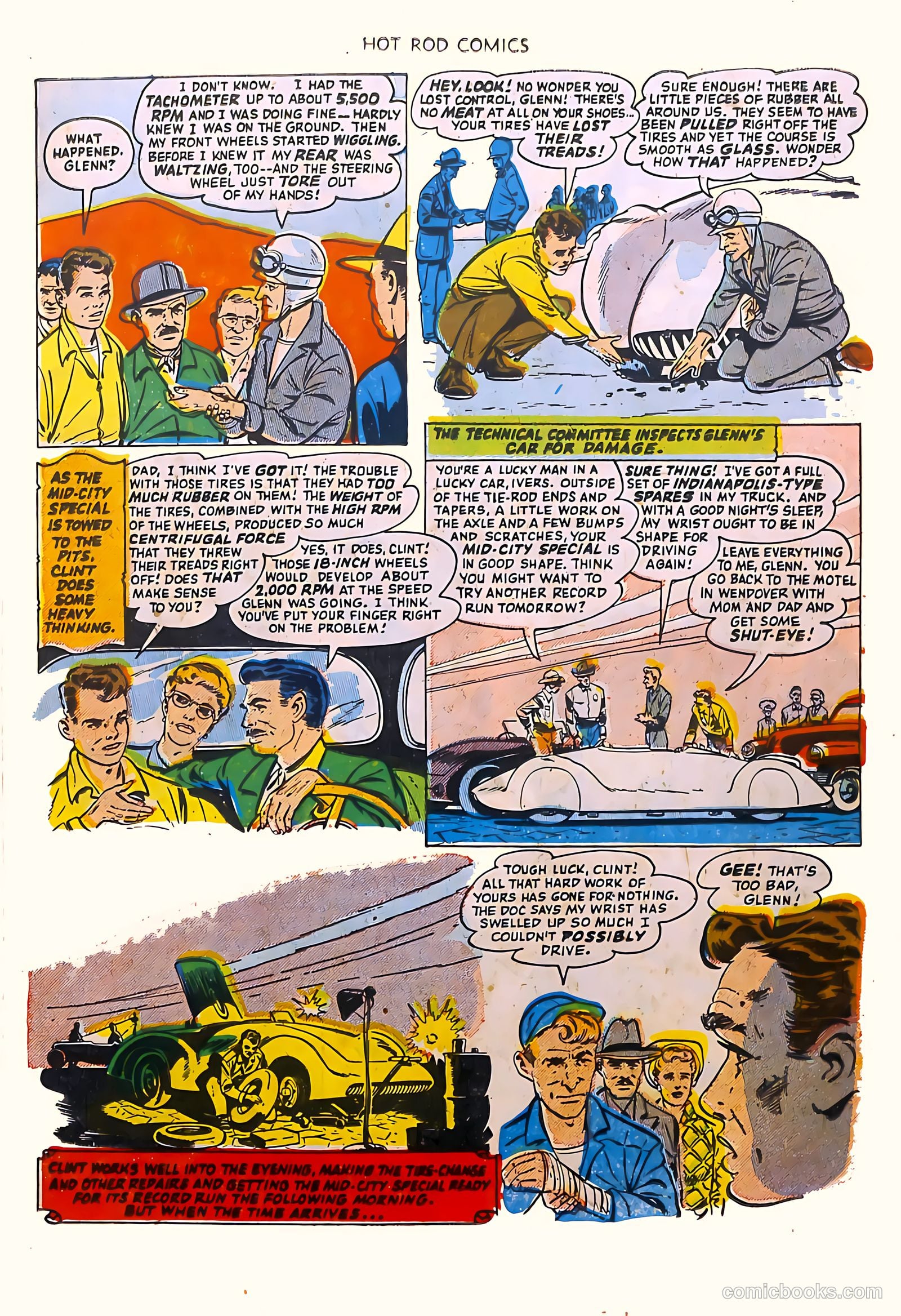 Hot Rod Comics #4 (1952) — page 11 of 37