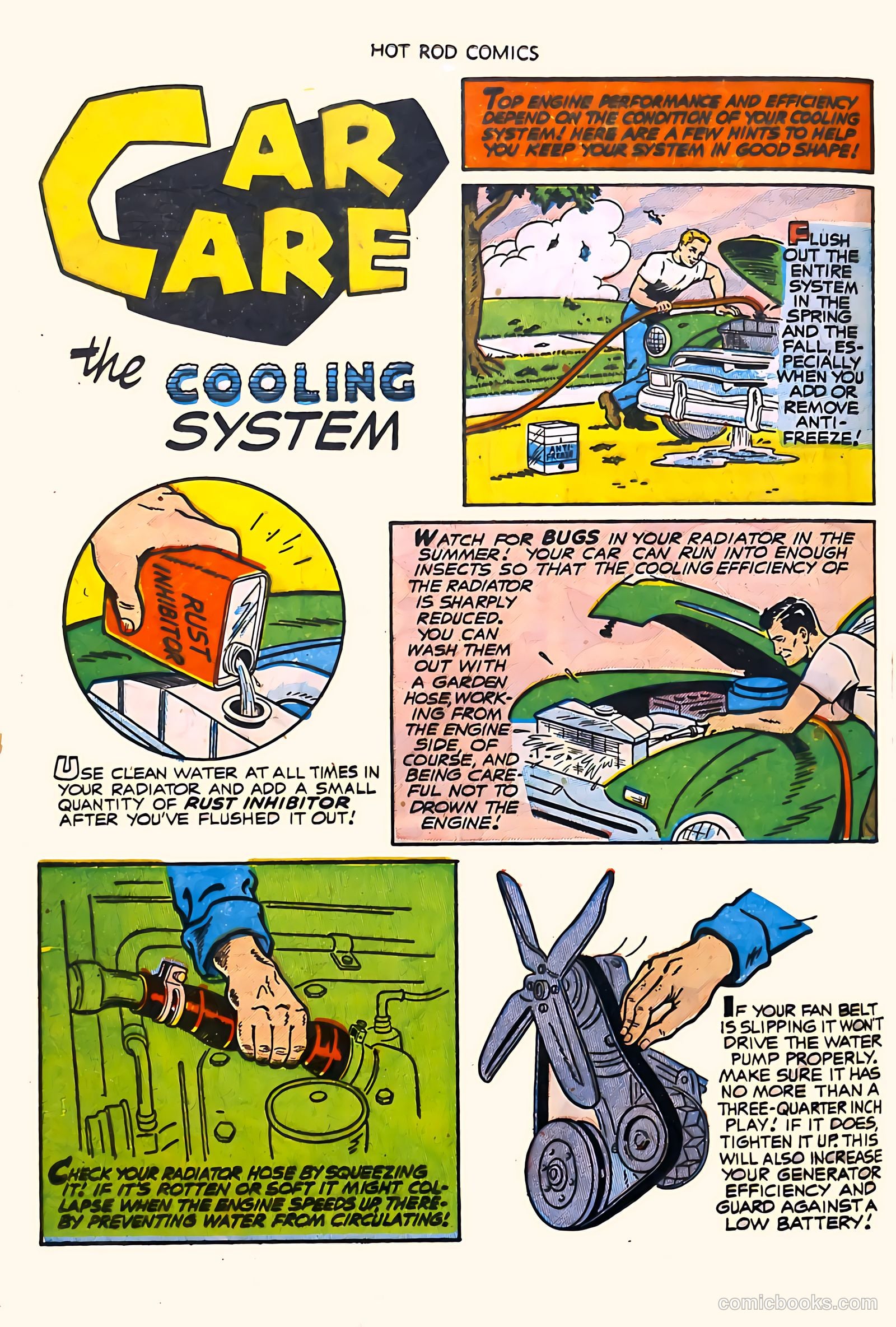 Hot Rod Comics #4 (1952) — page 16 of 37