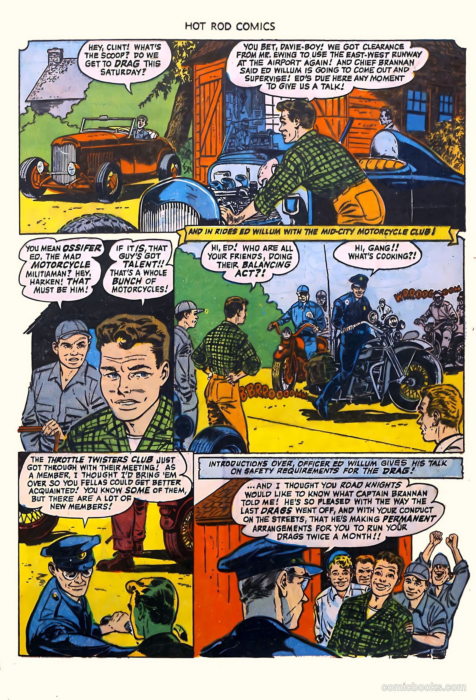 Hot Rod Comics #4 (1952) — page 26 of 37