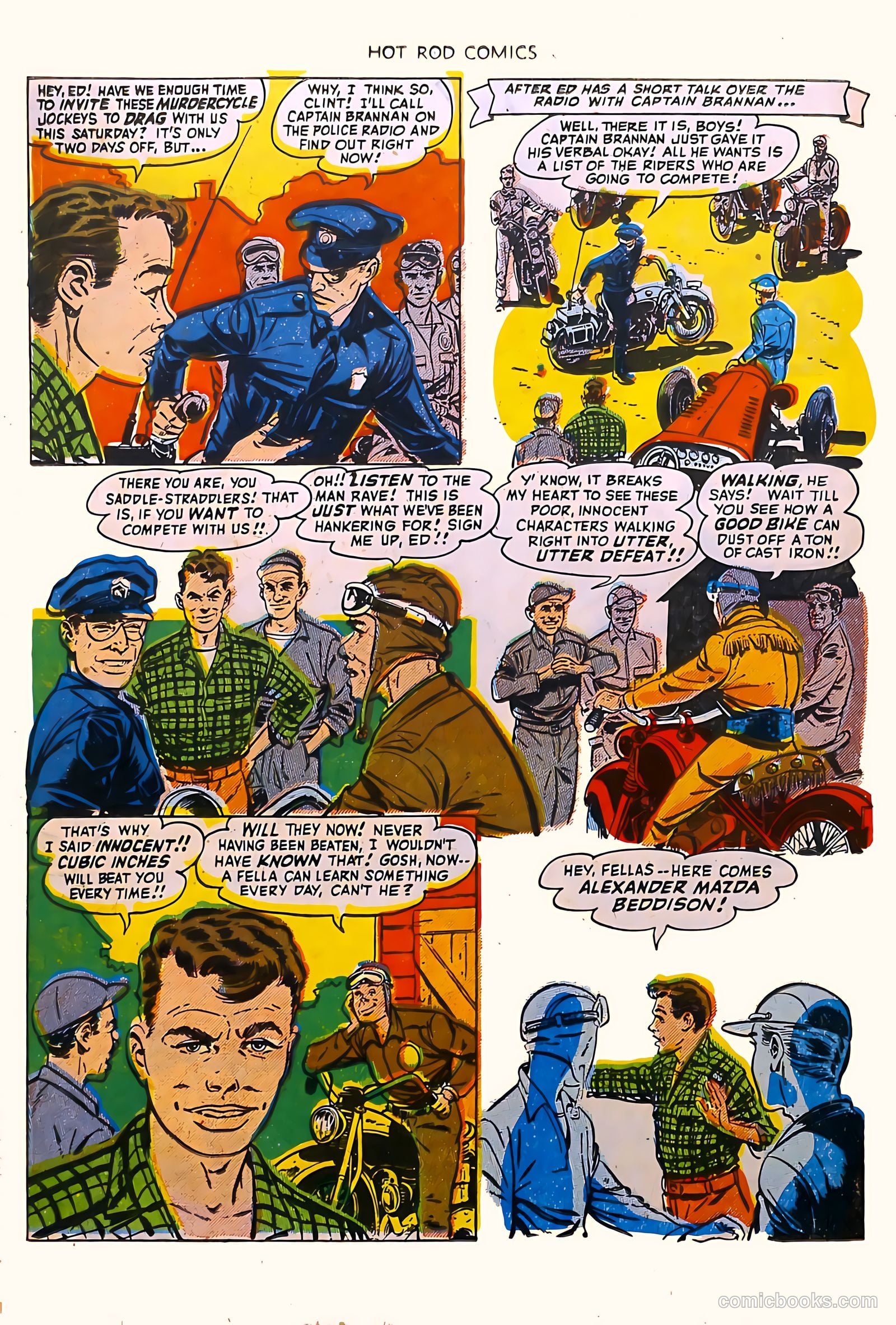 Hot Rod Comics #4 (1952) — page 27 of 37